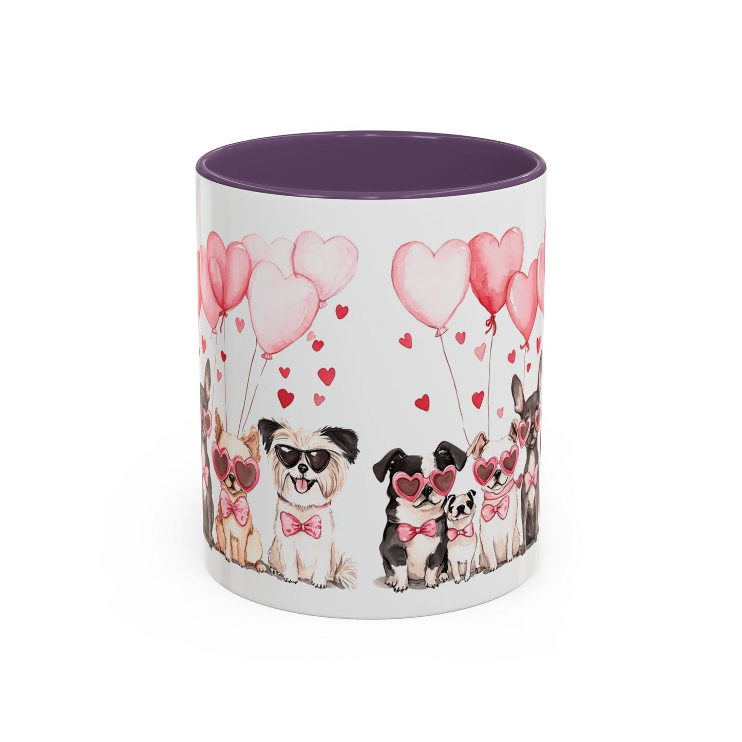 Puppy Love Valentine's Day Coffee Mug (11, 15oz) version 2