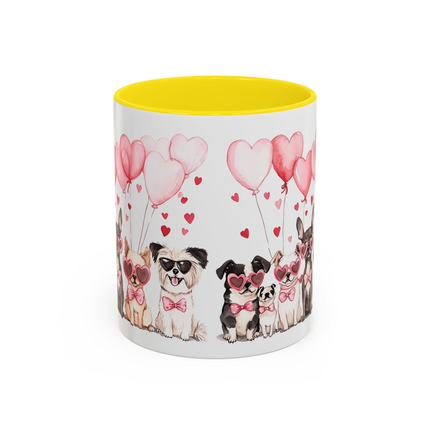 Puppy Love Valentine's Day Coffee Mug (11, 15oz) version 2