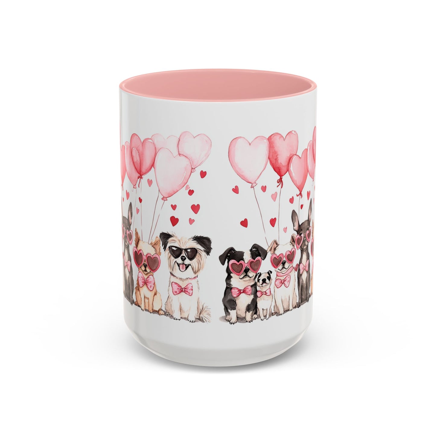 Puppy Love Valentine's Day Coffee Mug (11, 15oz) version 2