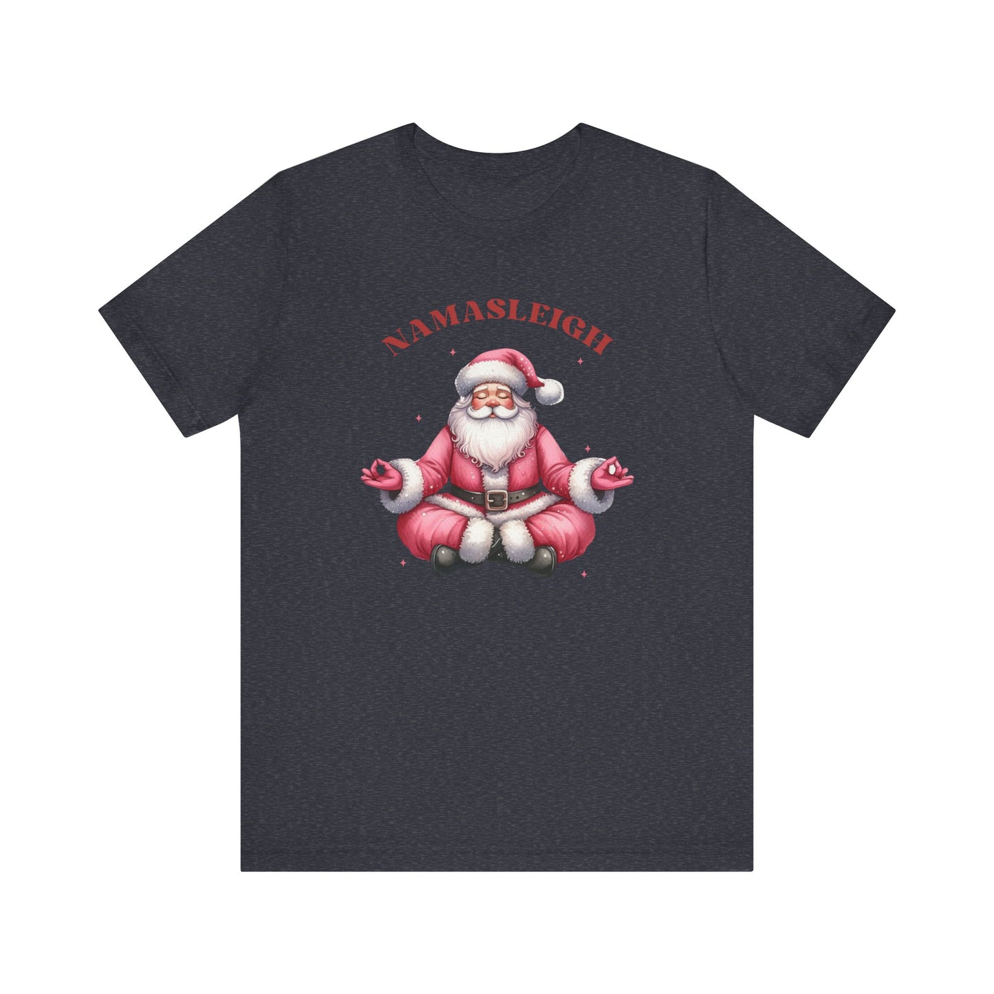 Namasleigh Santa Unisex Jersey Short Sleeve Tee - size S - 3X