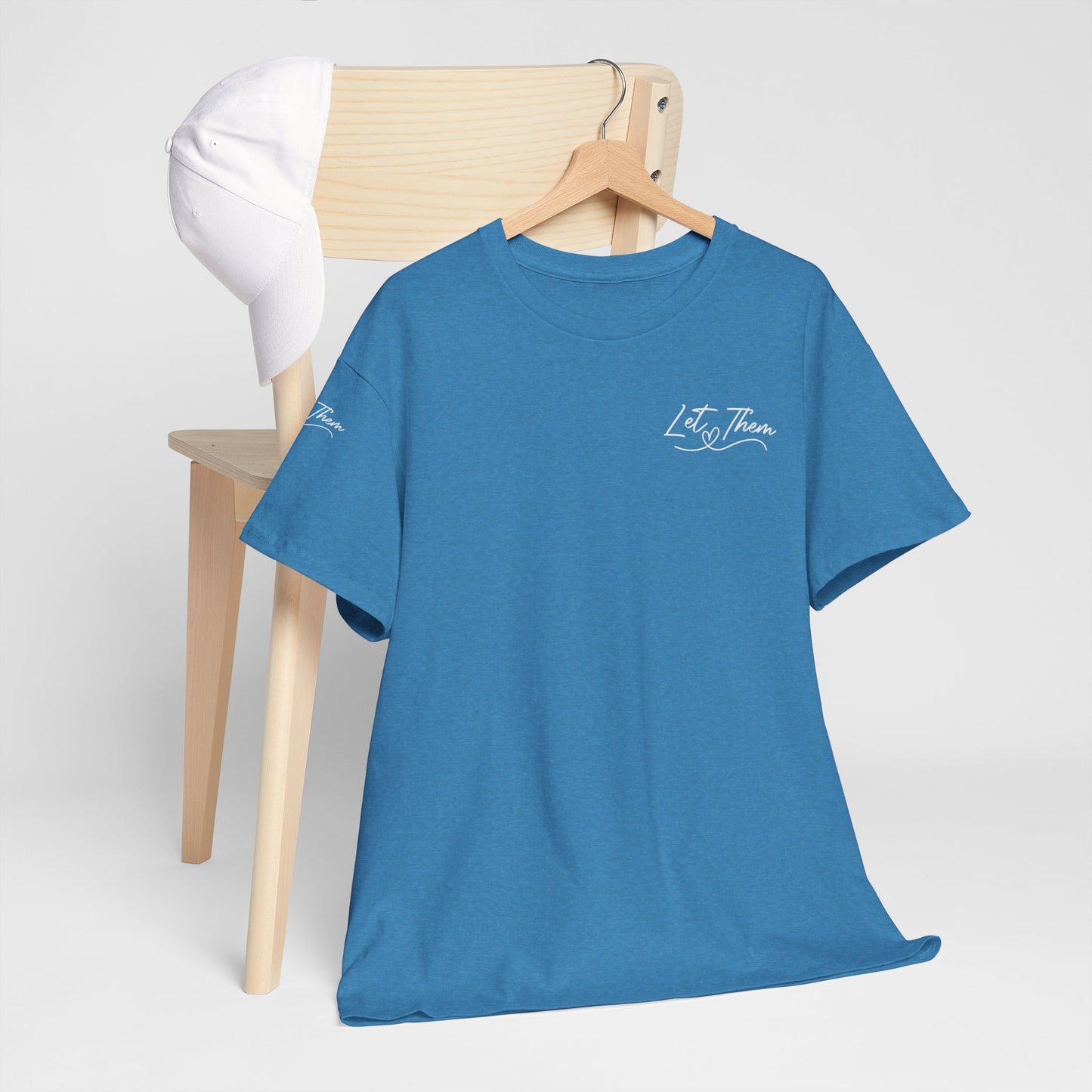 Let Them Unisex Heavy Cotton Tee