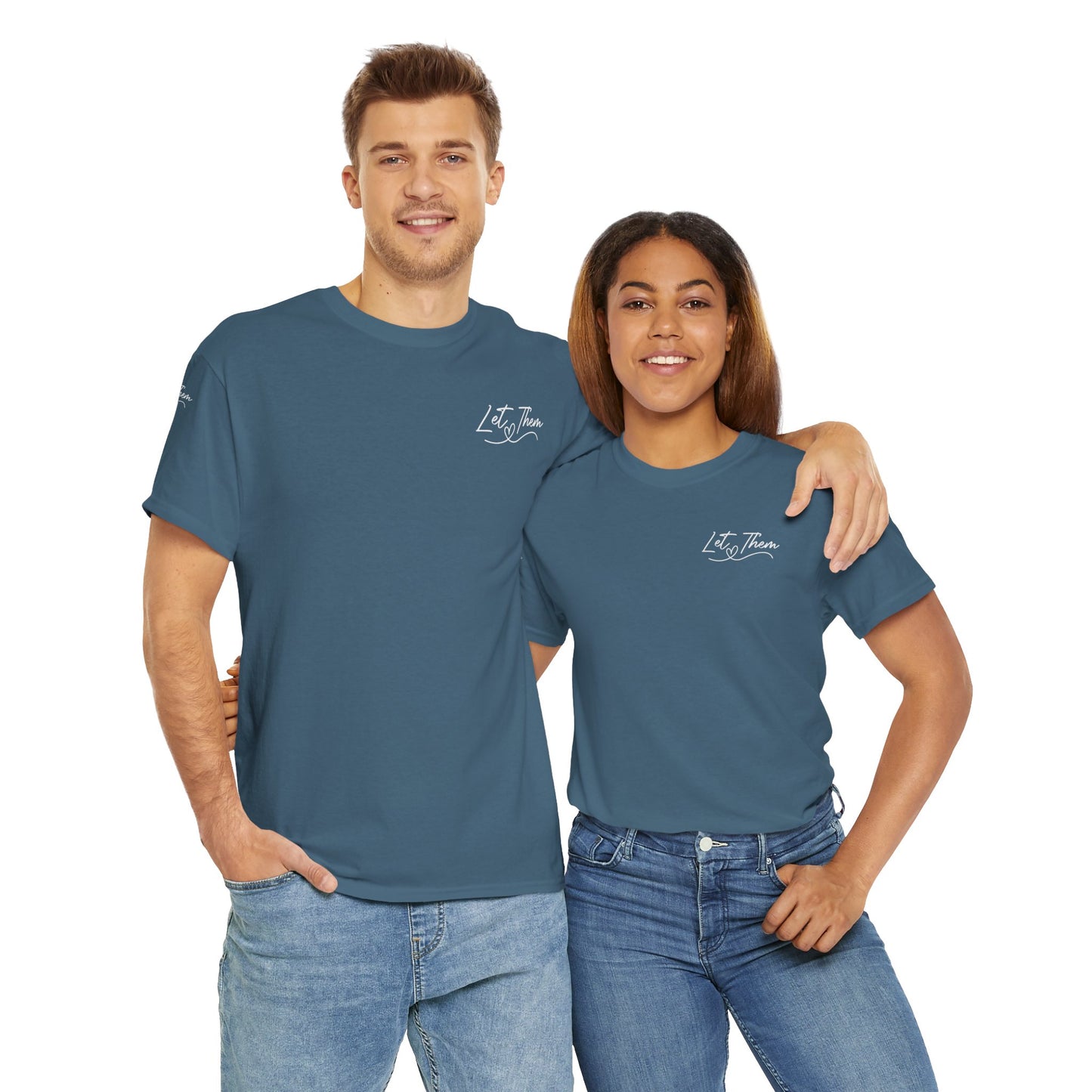 Let Them Unisex Heavy Cotton Tee
