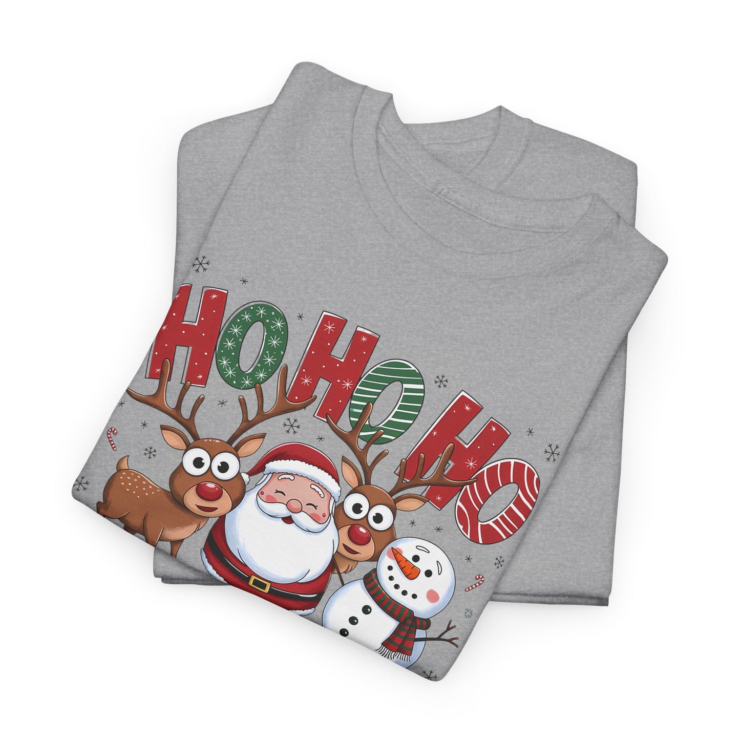 HoHoHo Unisex Heavy Cotton Tee - sizes S - 5X