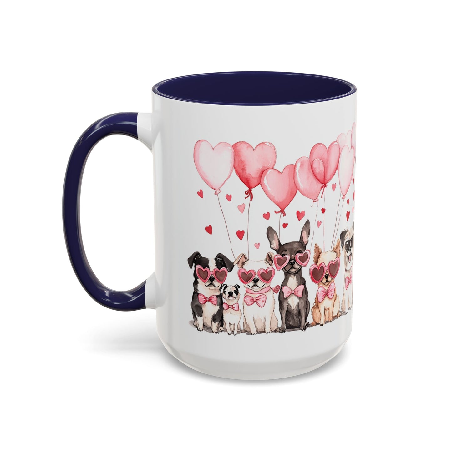 Puppy Love Valentine's Day Coffee Mug (11, 15oz) version 2