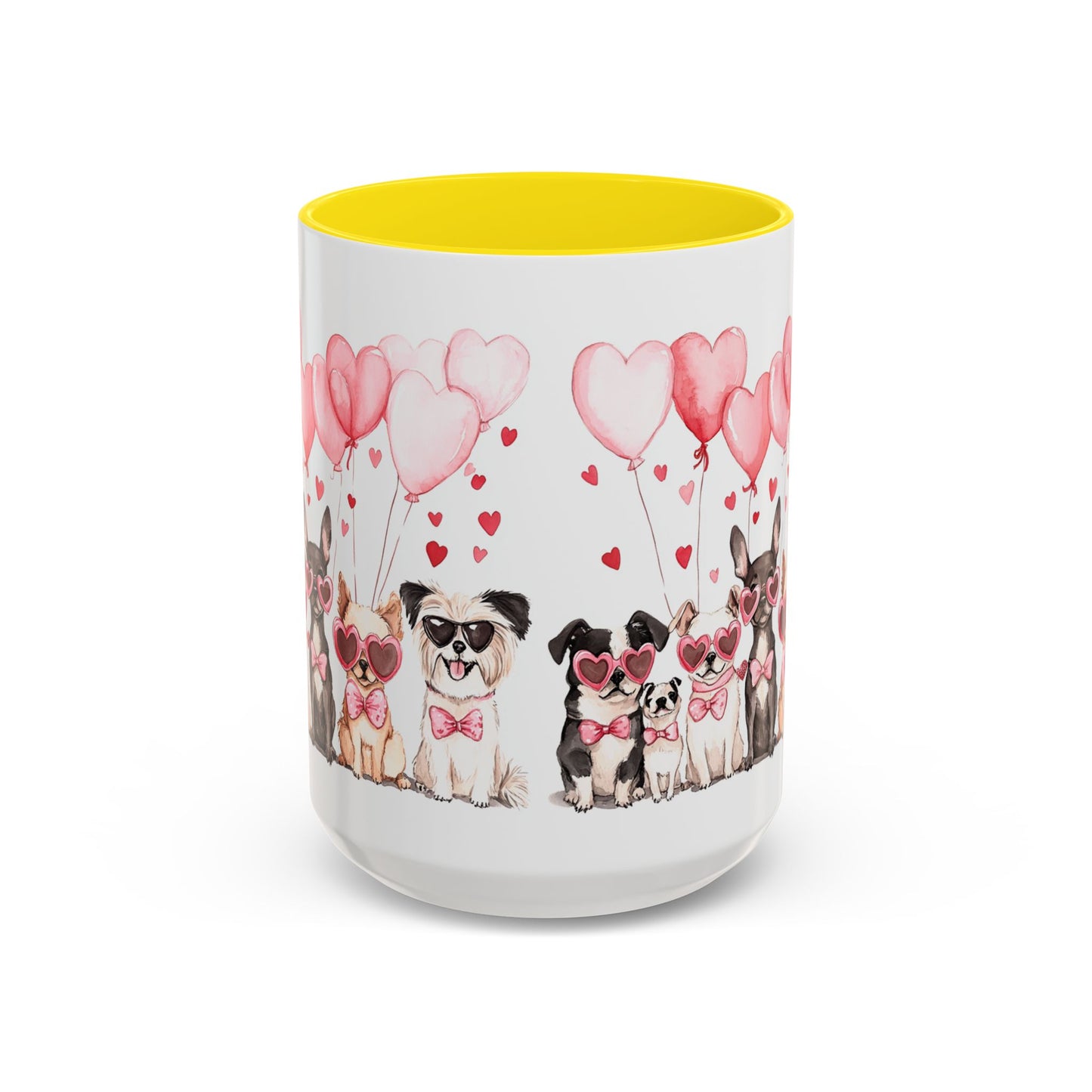 Puppy Love Valentine's Day Coffee Mug (11, 15oz) version 2