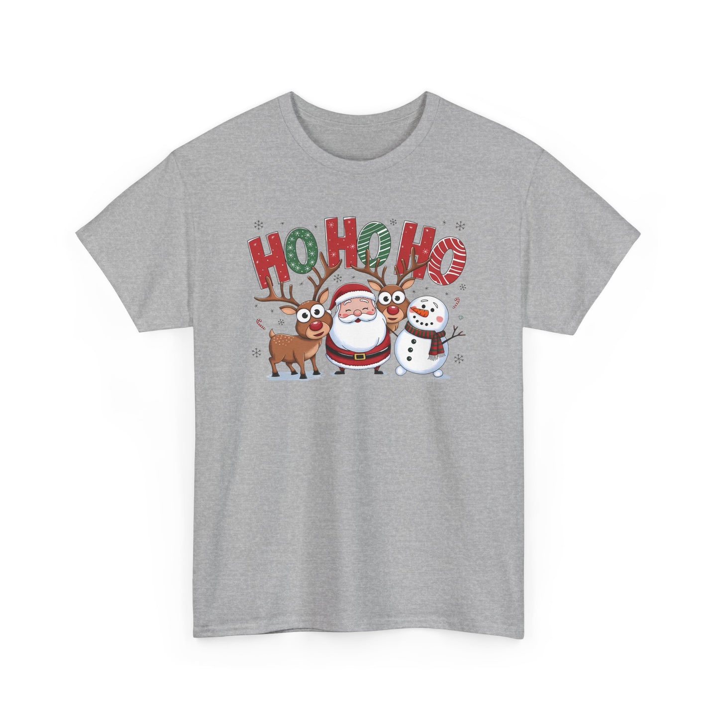 HoHoHo Unisex Heavy Cotton Tee - sizes S - 5X