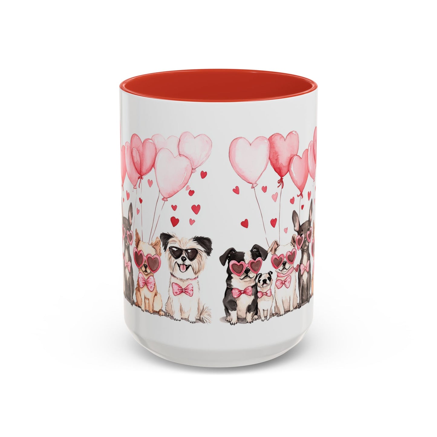 Puppy Love Valentine's Day Coffee Mug (11, 15oz) version 2
