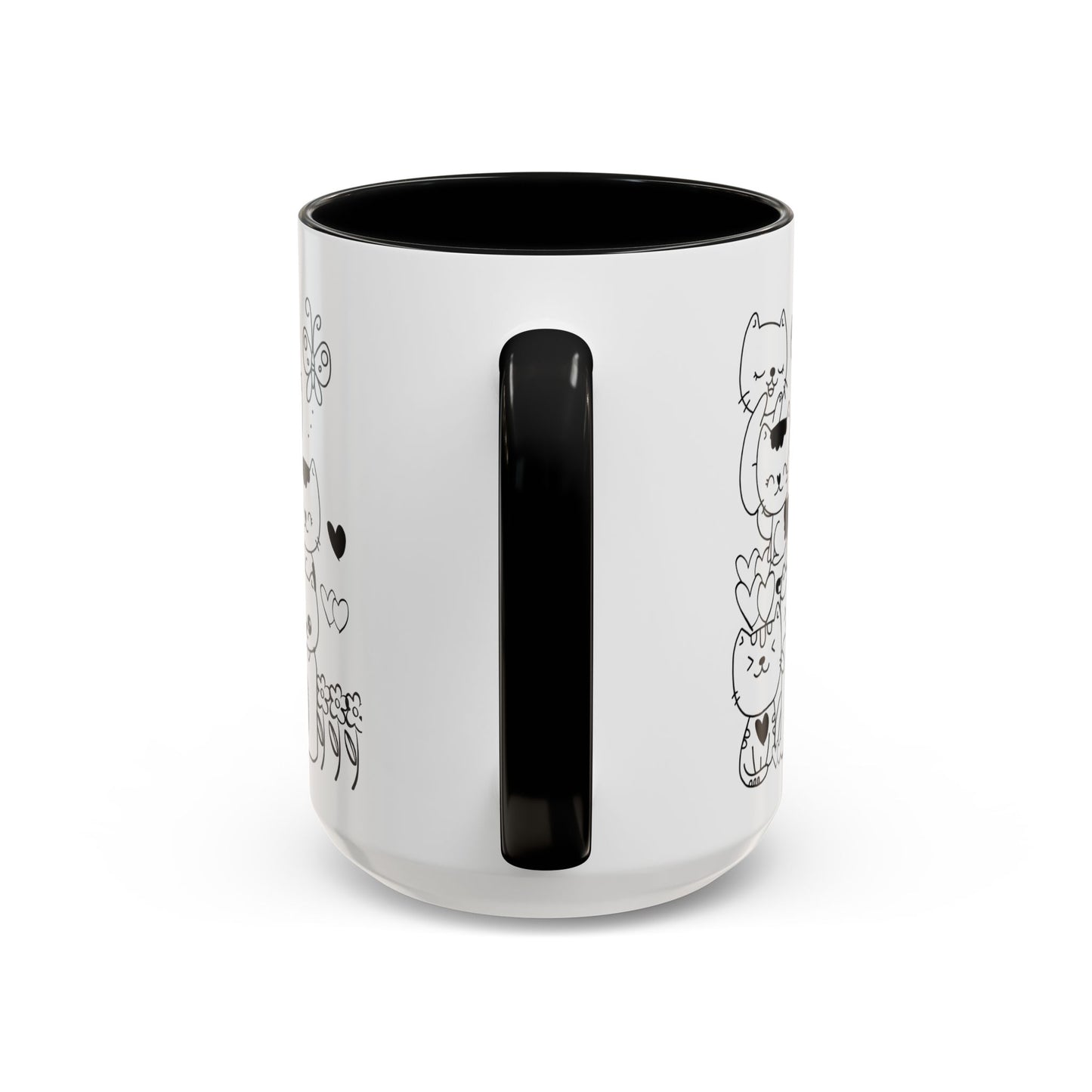 Coffee Mug - Valentine's Day Cat Love Mug for Cat Lovers