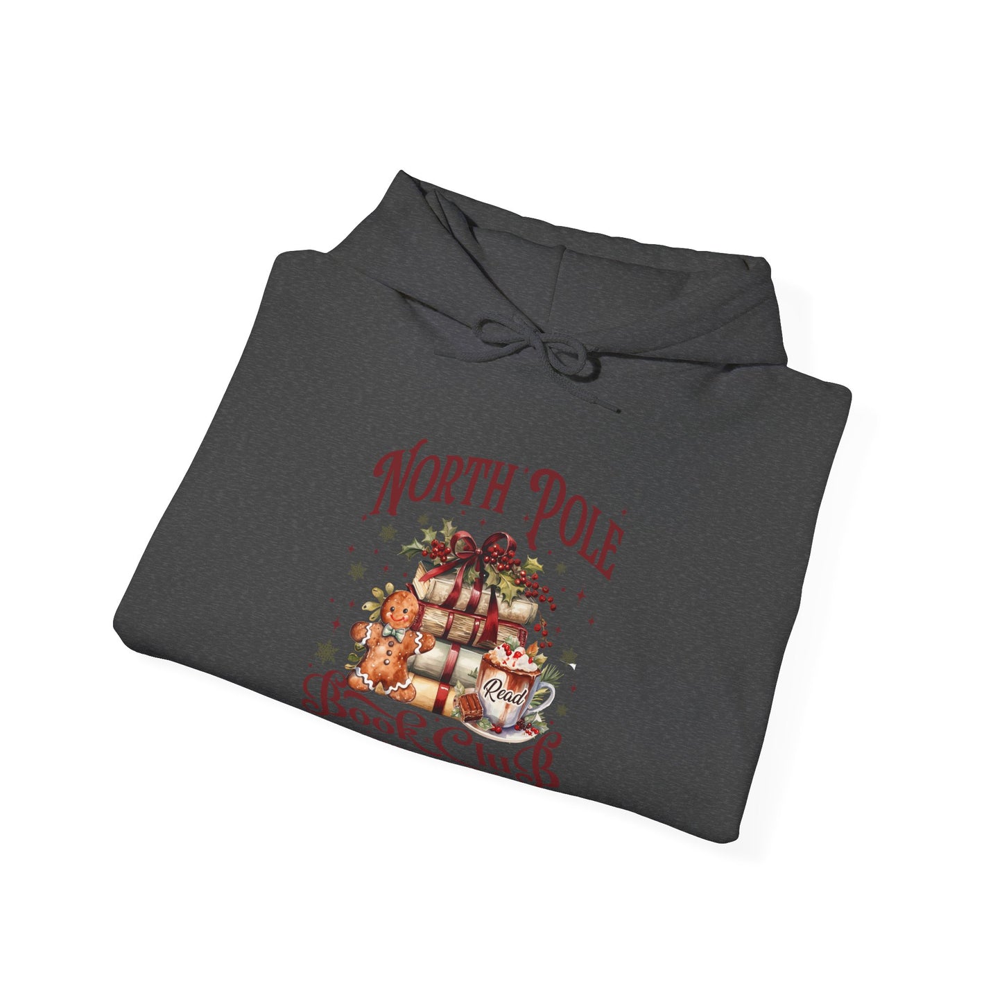 North Pole Book Club Unisex Heavy Blend™ Hooded Sweatshirt - sizes S - 5X