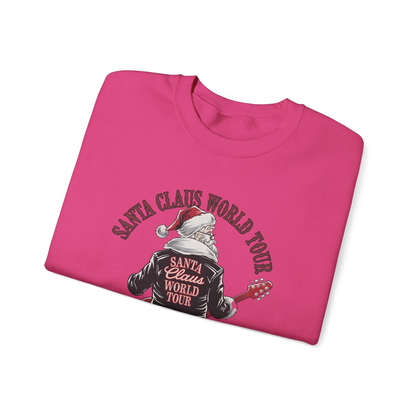 Santa Claus World Tour Unisex Heavy Blend™ Crewneck Sweatshirt - sizes S-3X