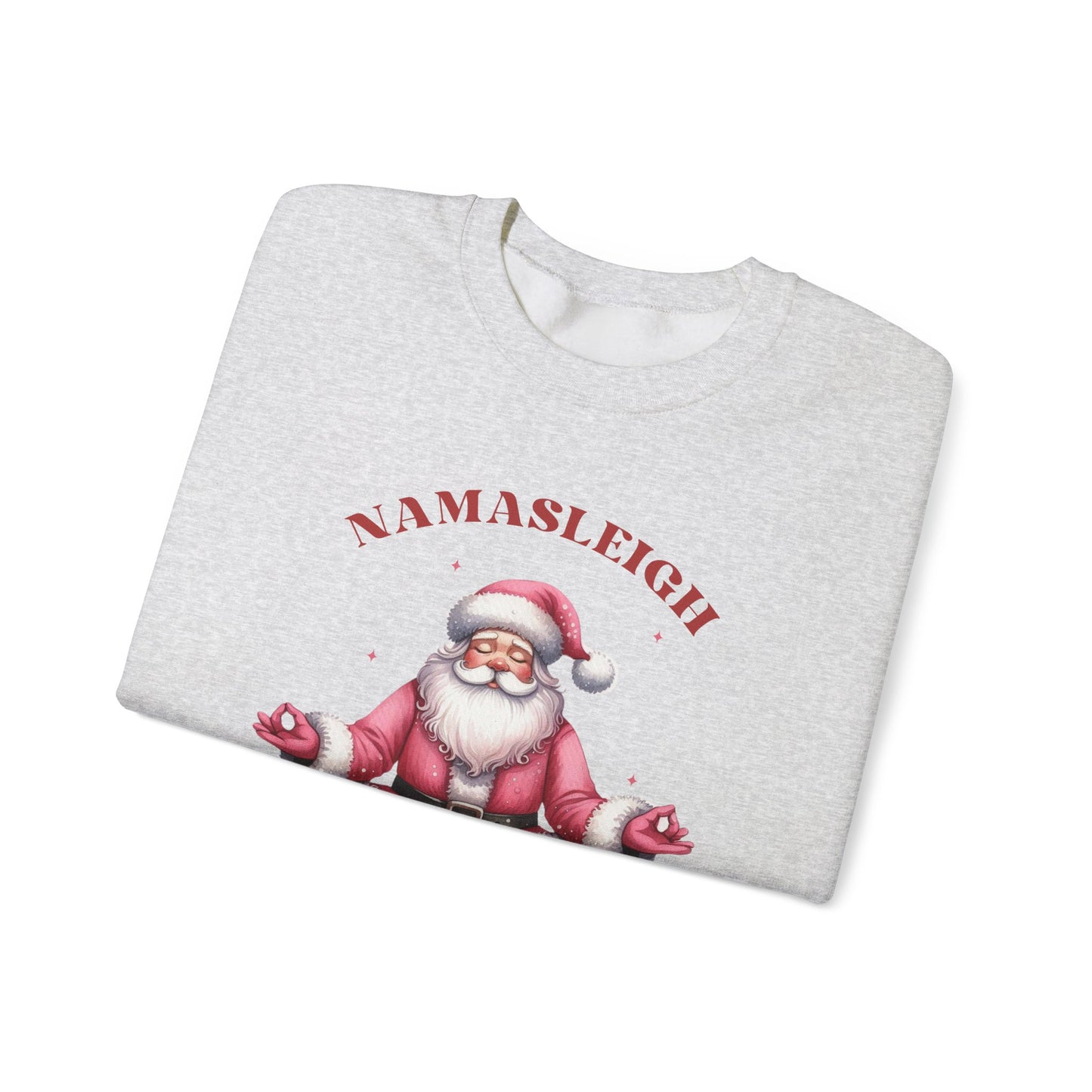 Santa Namasleigh Unisex Heavy Blend™ Crewneck Sweatshirt - size S - 3X