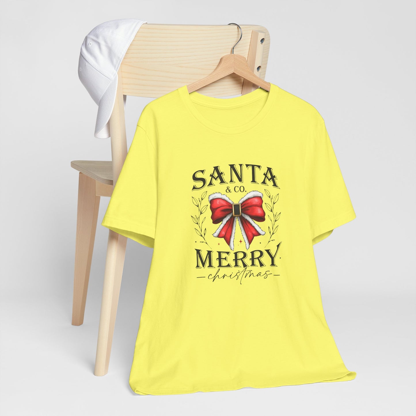 Santa and Co Merry Christmas Unisex Jersey Short Sleeve Tee - sizes S - 3X
