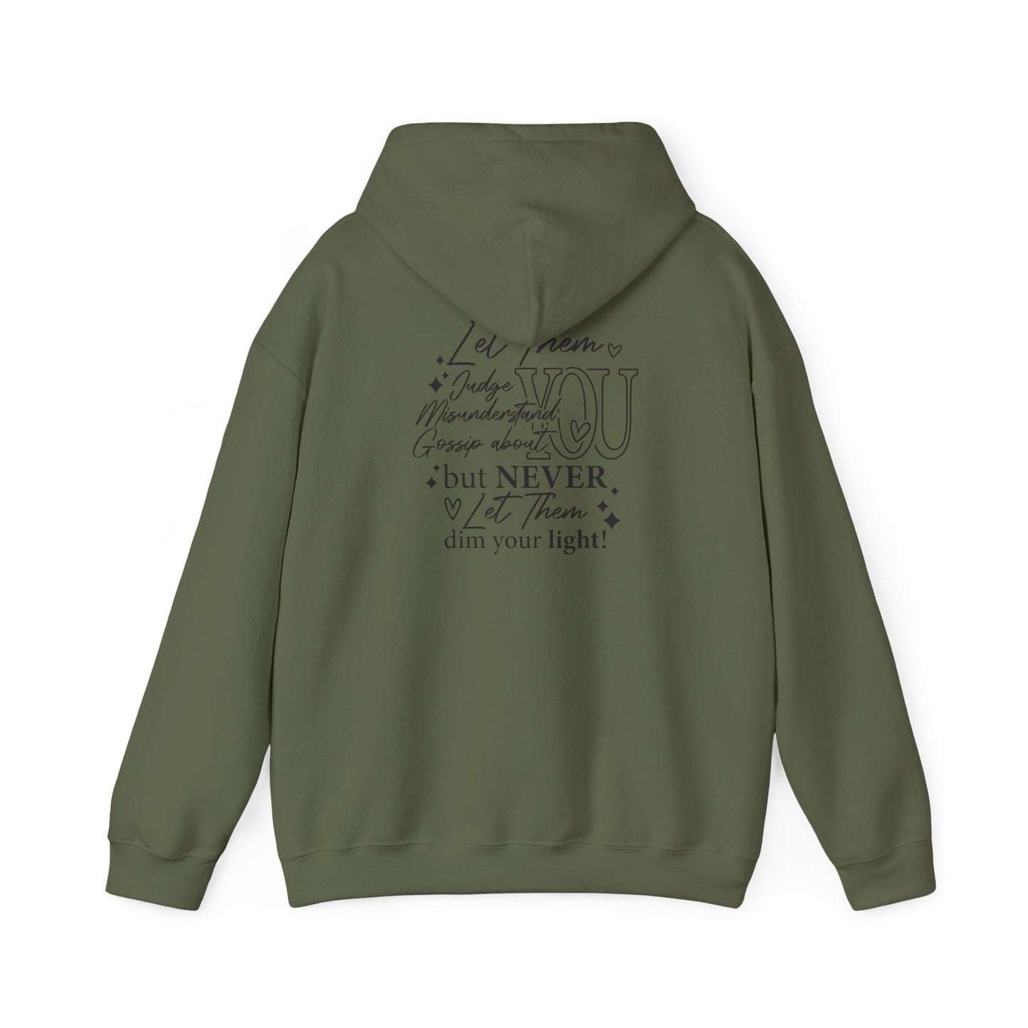 Let Them Unisex Heavy Blend Hooded Sweatshirt