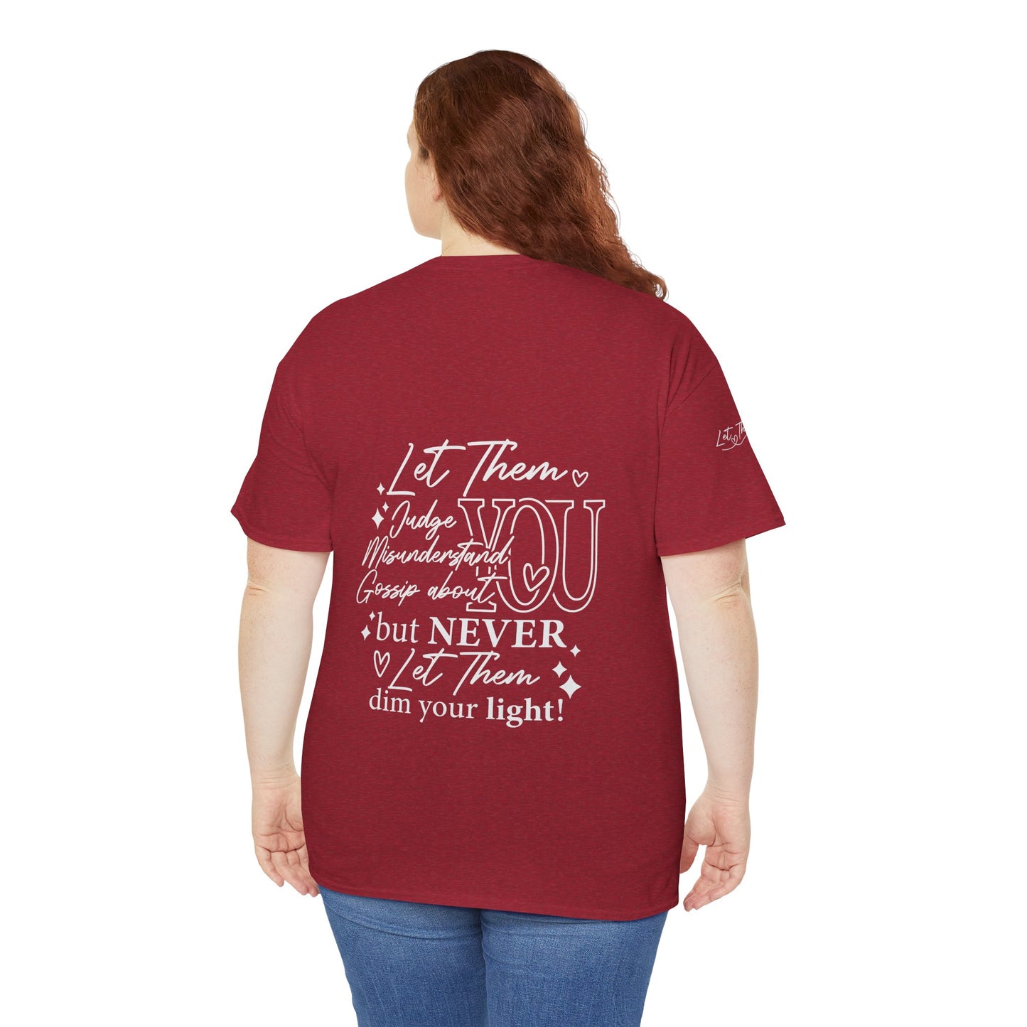 Let Them Unisex Heavy Cotton Tee