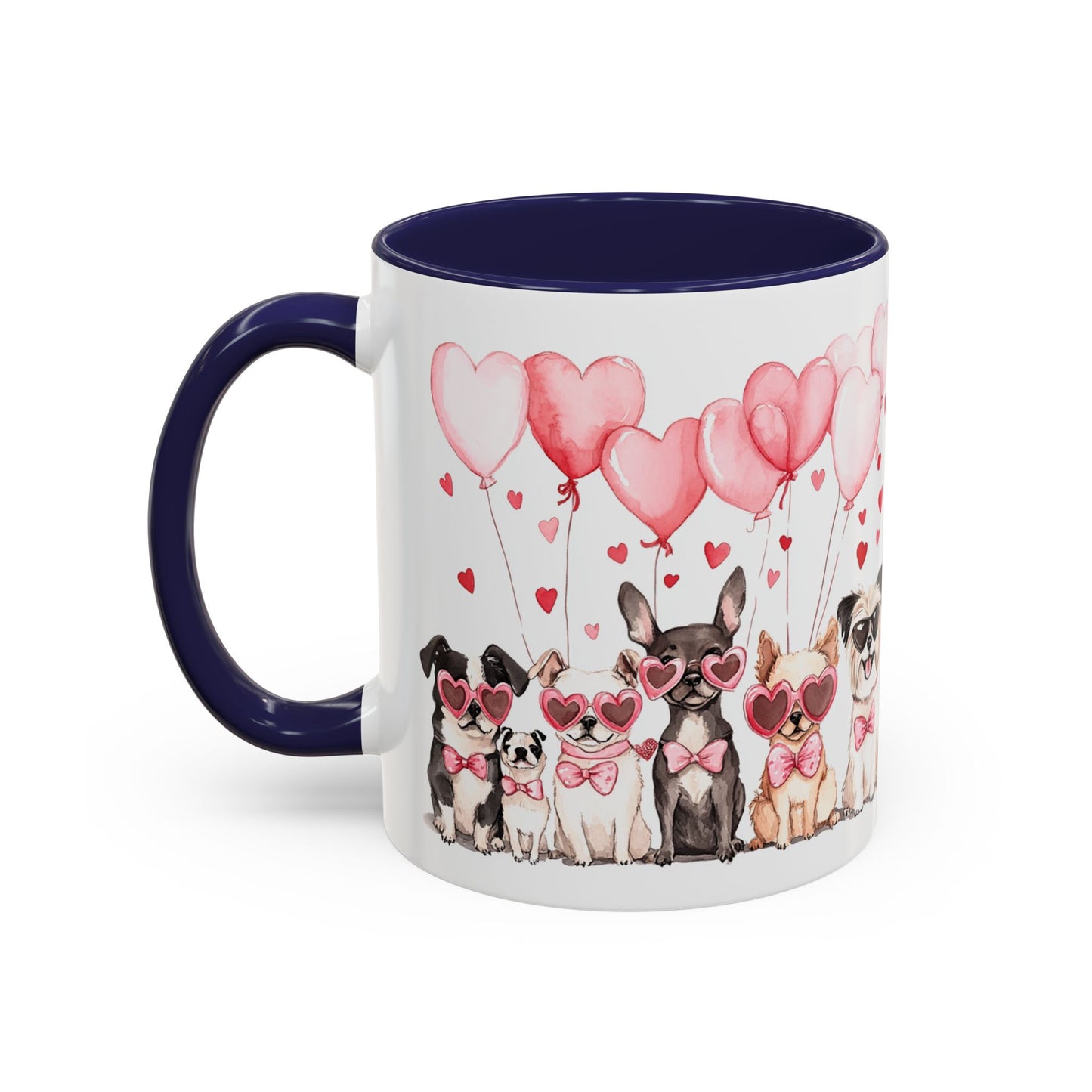 Puppy Love Valentine's Day Coffee Mug (11, 15oz) version 2