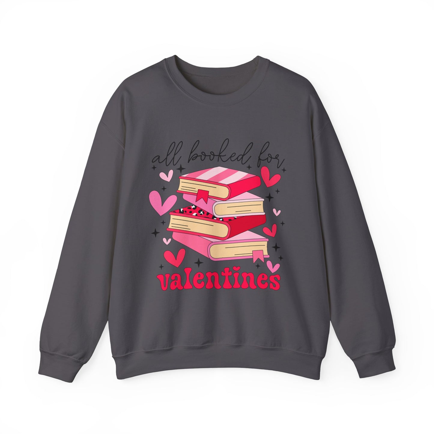 Book Lover Valentine's Day Unisex Sweatshirt - sizes S - 5X