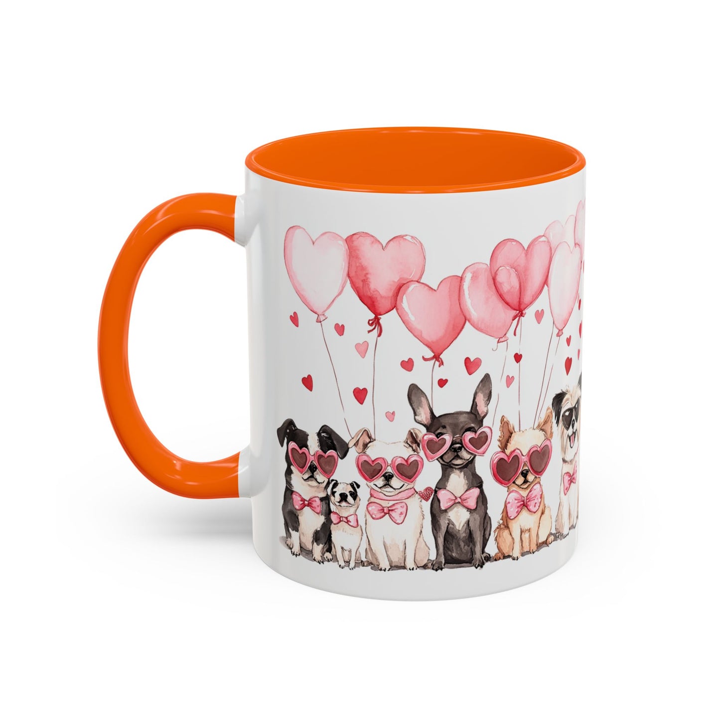 Puppy Love Valentine's Day Coffee Mug (11, 15oz) version 2