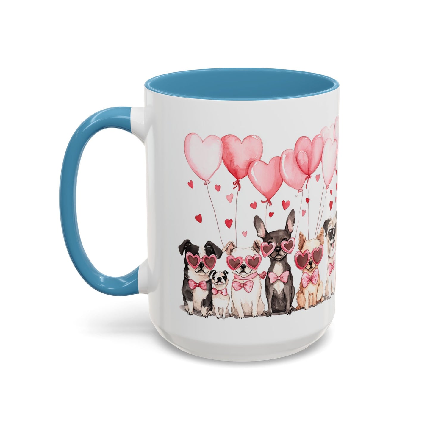 Puppy Love Valentine's Day Coffee Mug (11, 15oz) version 2