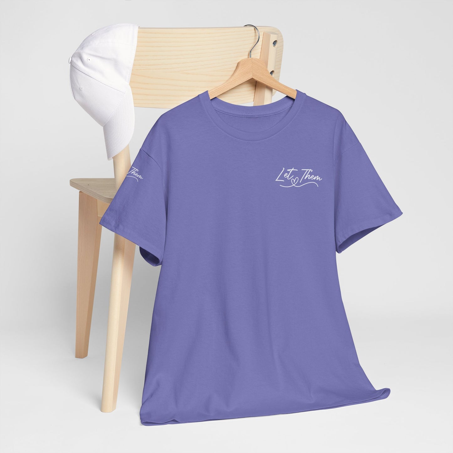 Let Them Unisex Heavy Cotton Tee