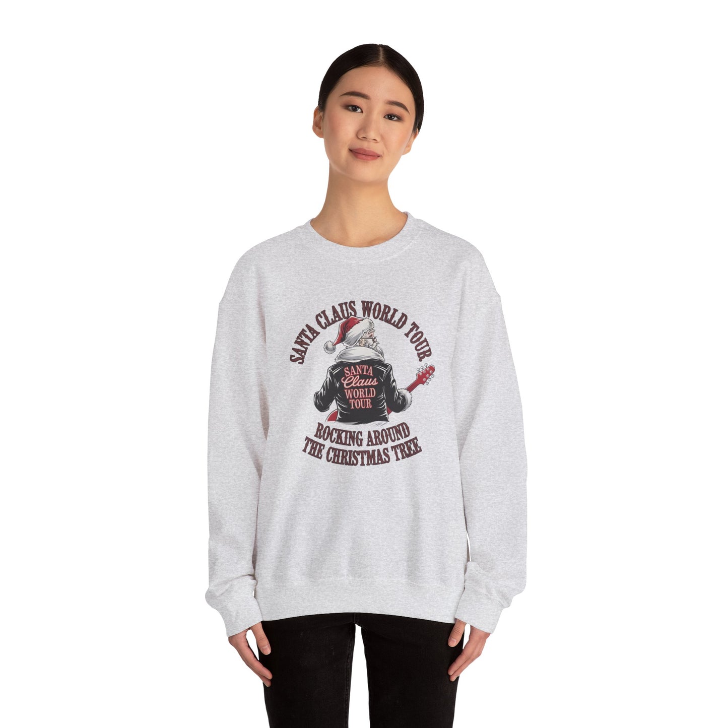 Santa Claus World Tour Unisex Heavy Blend™ Crewneck Sweatshirt - sizes S-3X