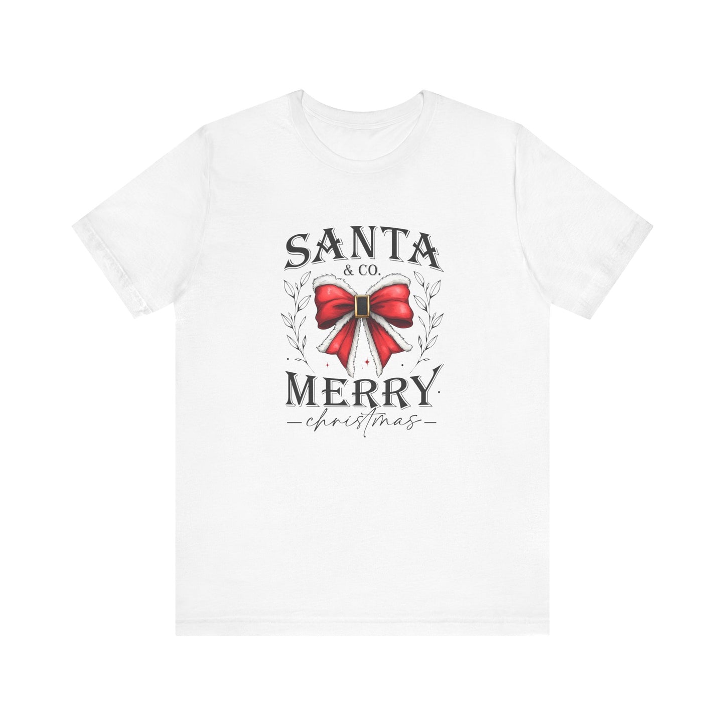 Santa and Co Merry Christmas Unisex Jersey Short Sleeve Tee - sizes S - 5X
