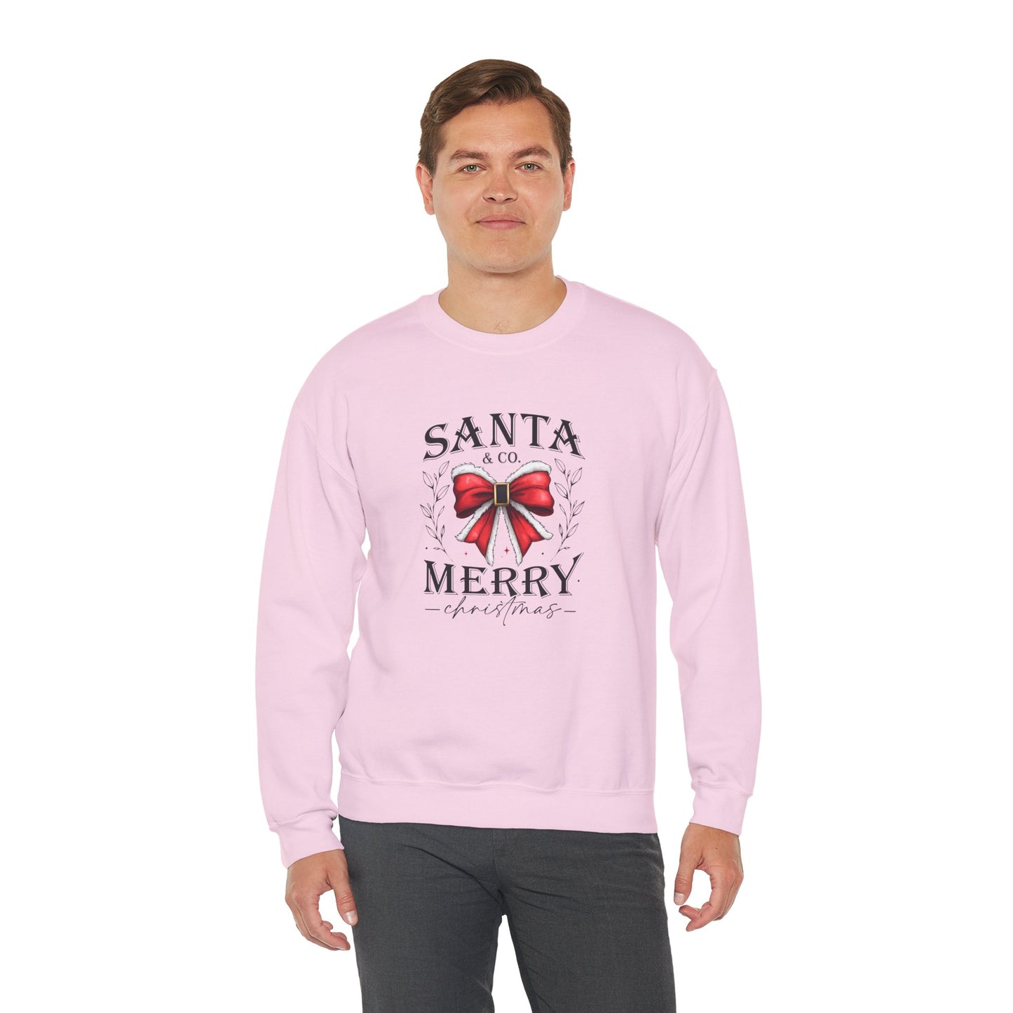 Santa and Co Merry Christmas Unisex Heavy Blend™ Crewneck Sweatshirt - sizes S - 3X