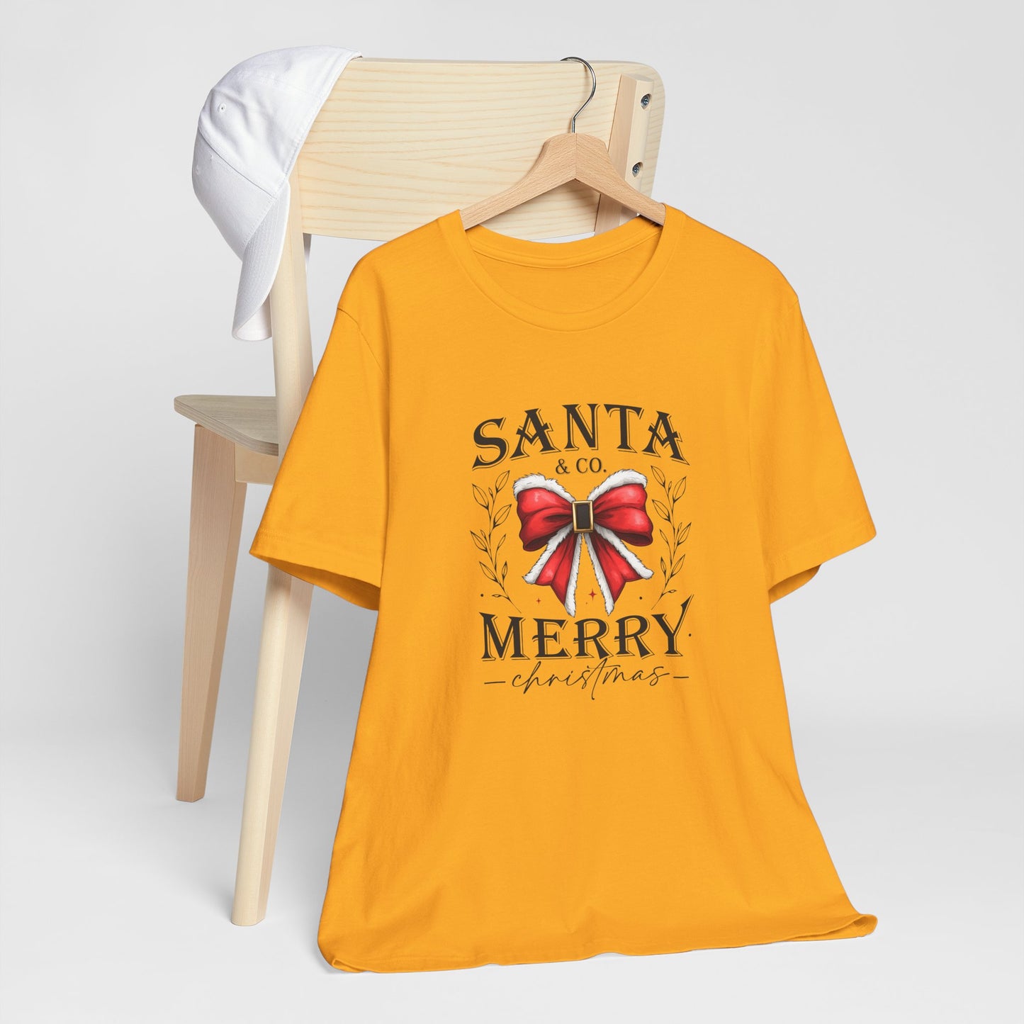 Santa and Co Merry Christmas Unisex Jersey Short Sleeve Tee - sizes S - 3X