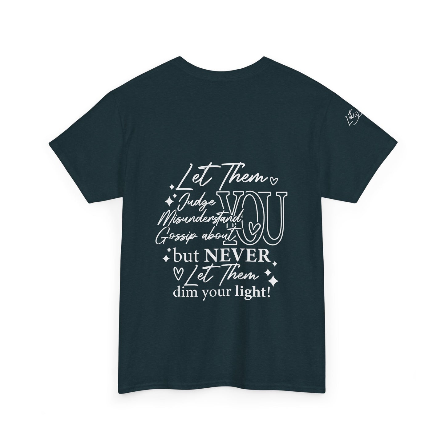 Let Them Unisex Heavy Cotton Tee