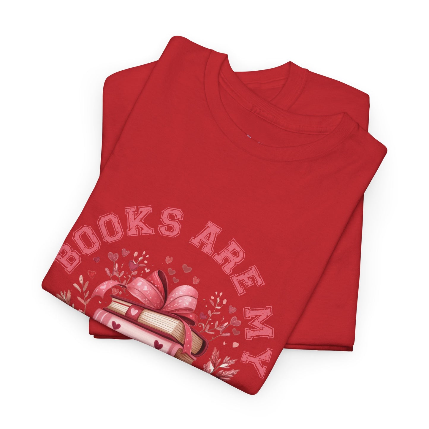 Books are My Love Language Unisex Tee - Valentine's Day Gift for Book Lovers