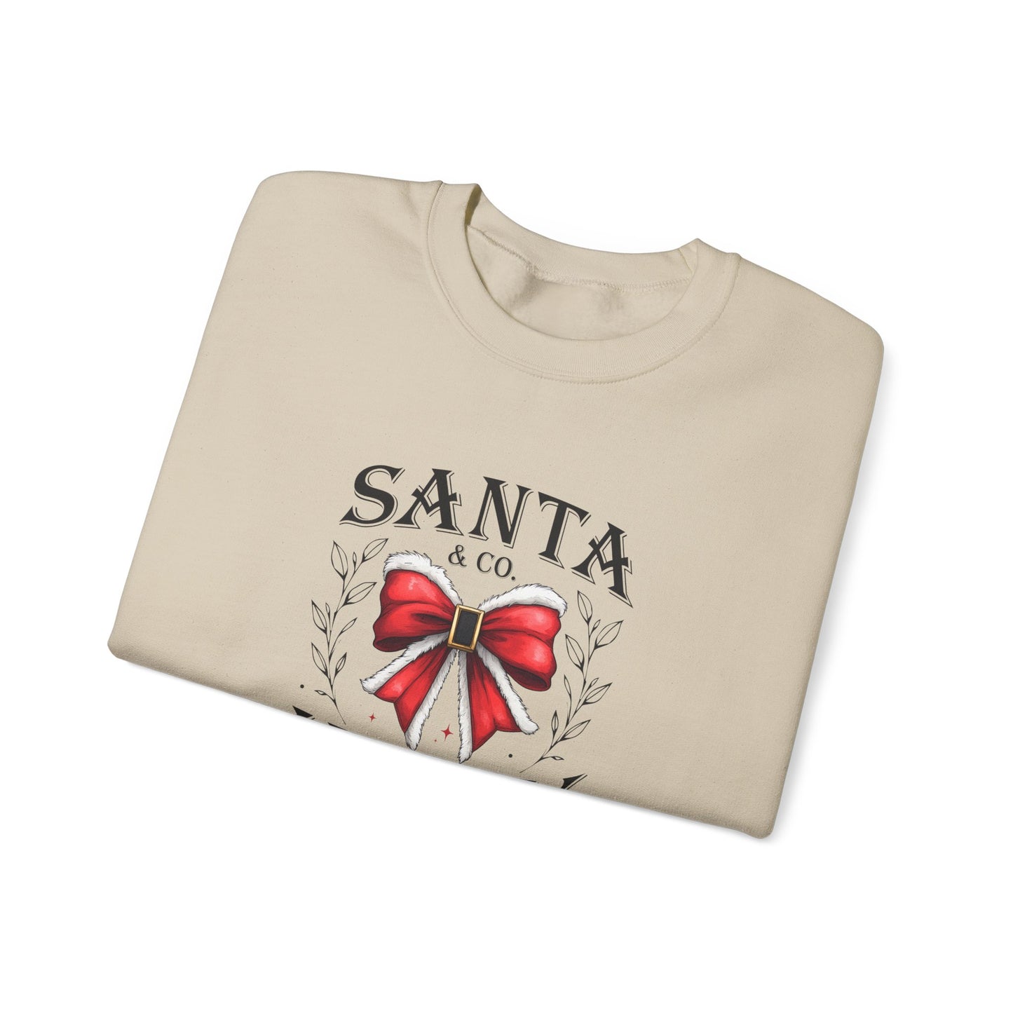 Santa and Co Merry Christmas Unisex Heavy Blend™ Crewneck Sweatshirt - sizes S - 3X