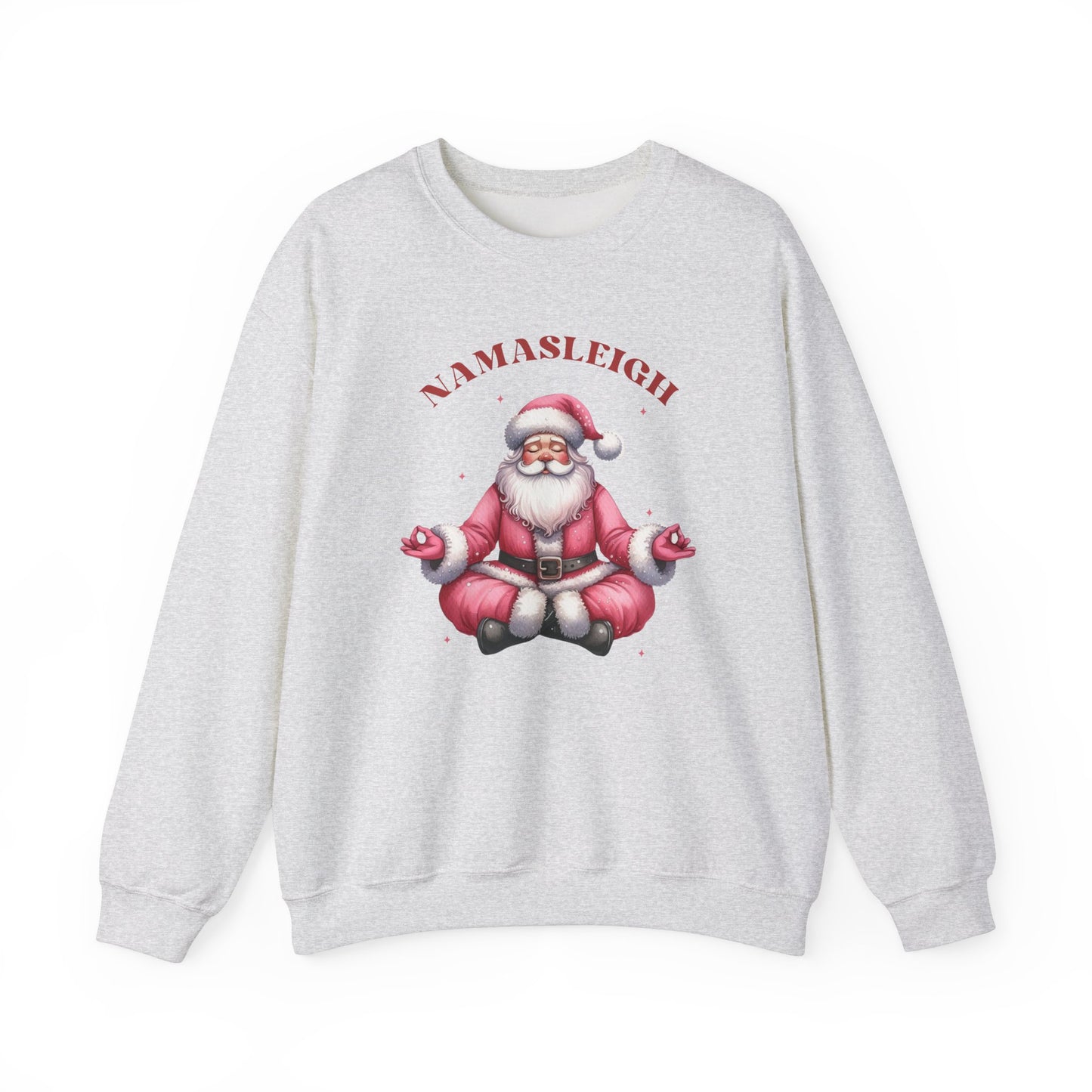 Santa Namasleigh Unisex Heavy Blend™ Crewneck Sweatshirt - size S - 3X