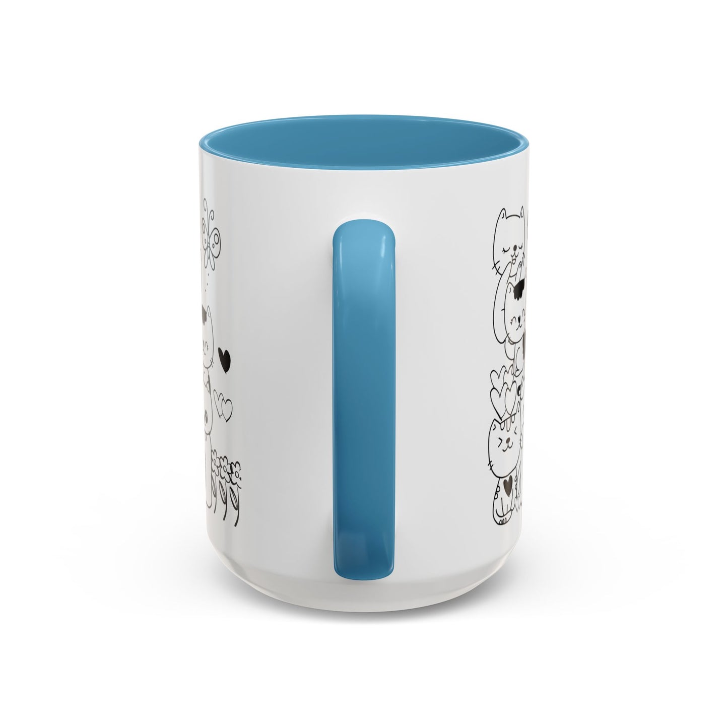 Coffee Mug - Valentine's Day Cat Love Mug for Cat Lovers