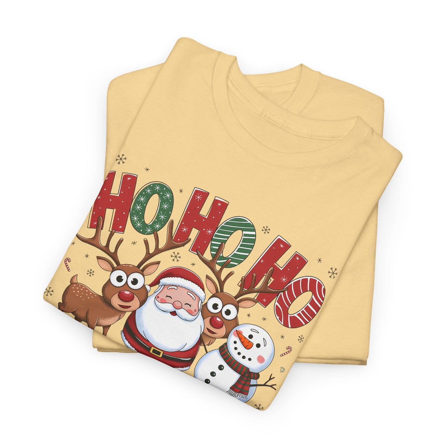HoHoHo Unisex Heavy Cotton Tee - sizes S - 5X