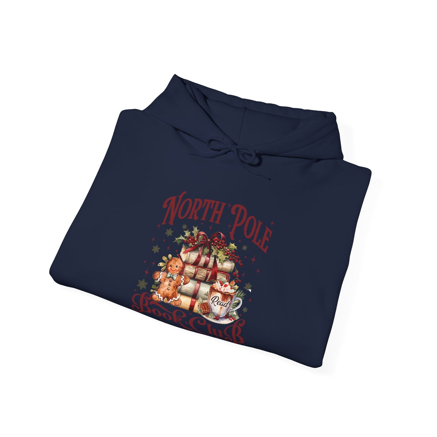 North Pole Book Club Unisex Heavy Blend™ Hooded Sweatshirt - sizes S - 5X