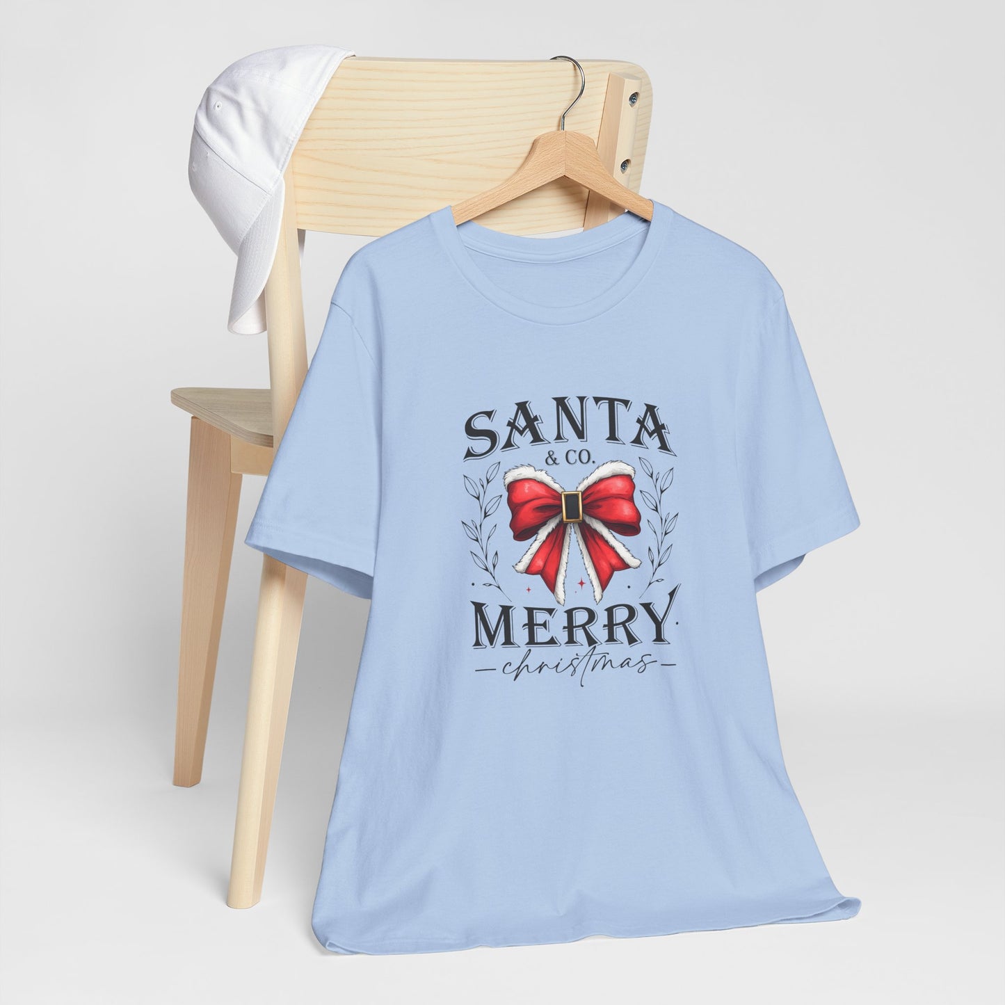 Santa and Co Merry Christmas Unisex Jersey Short Sleeve Tee - sizes S - 3X