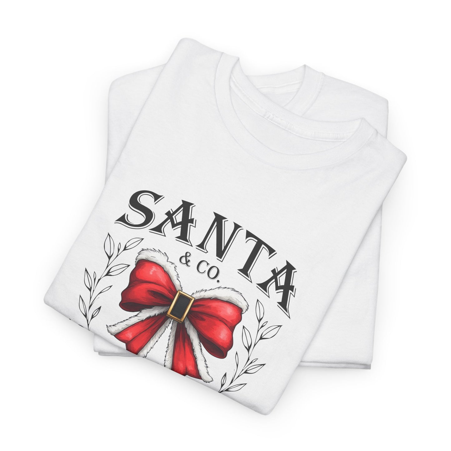 Santa and Company Merry Christmas Unisex Heavy Cotton Tee - sizes S - 5X