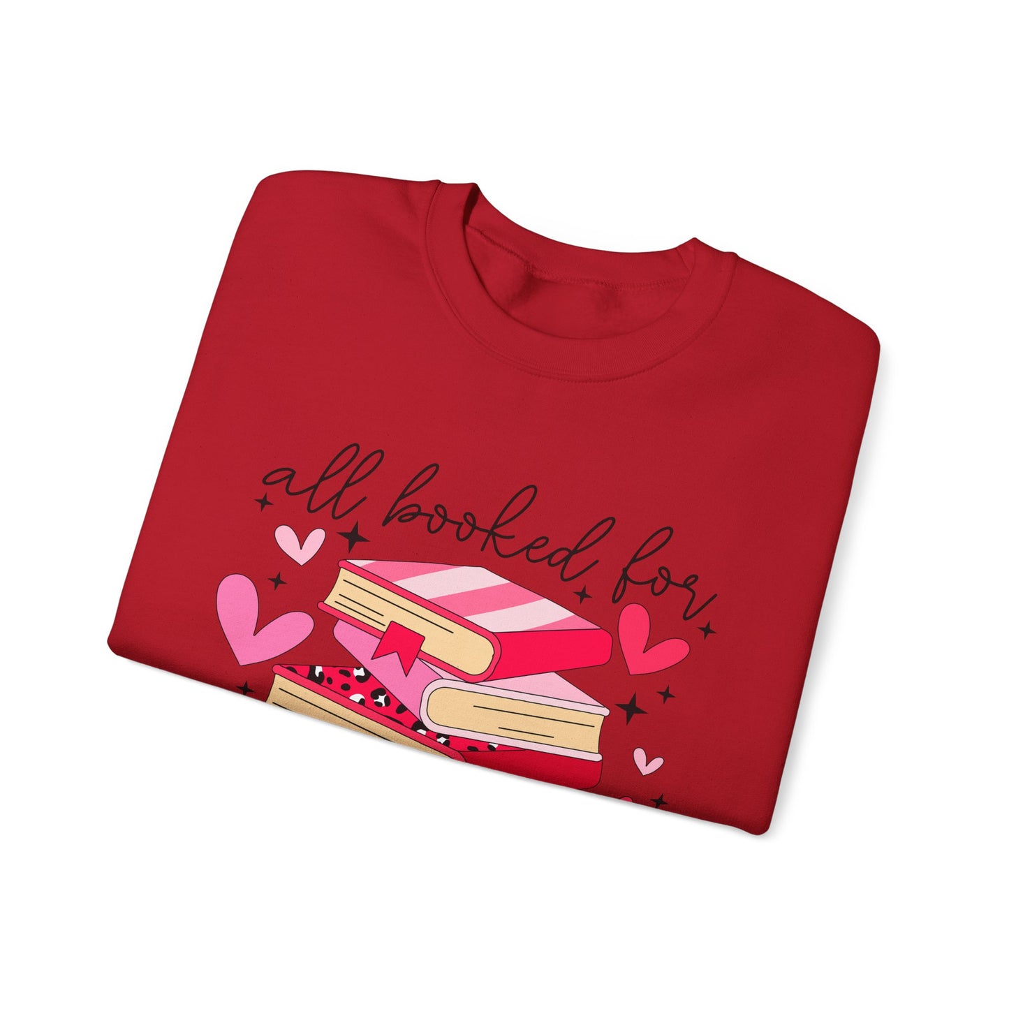 Book Lover Valentine's Day Unisex Sweatshirt - sizes S - 5X