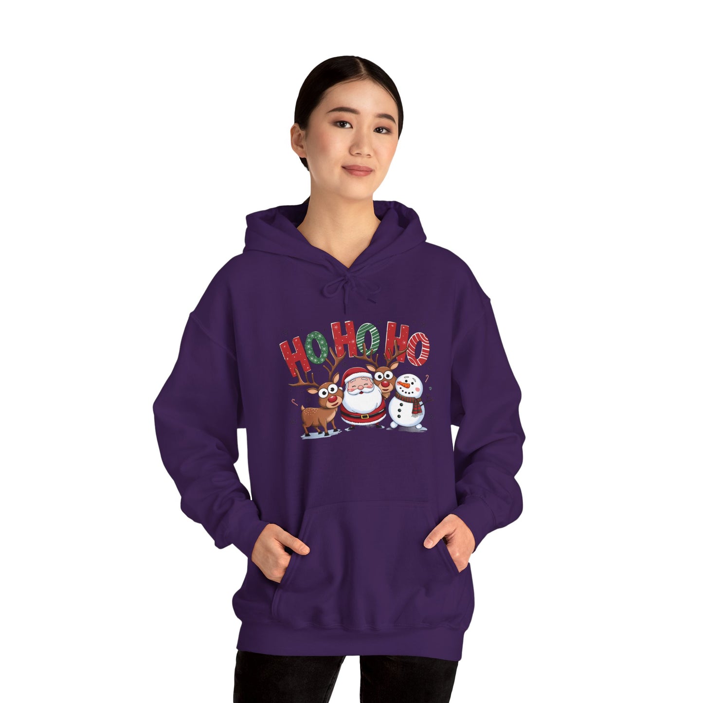 HoHoHo Unisex Heavy Blend™ Hooded Sweatshirt - S - 3X
