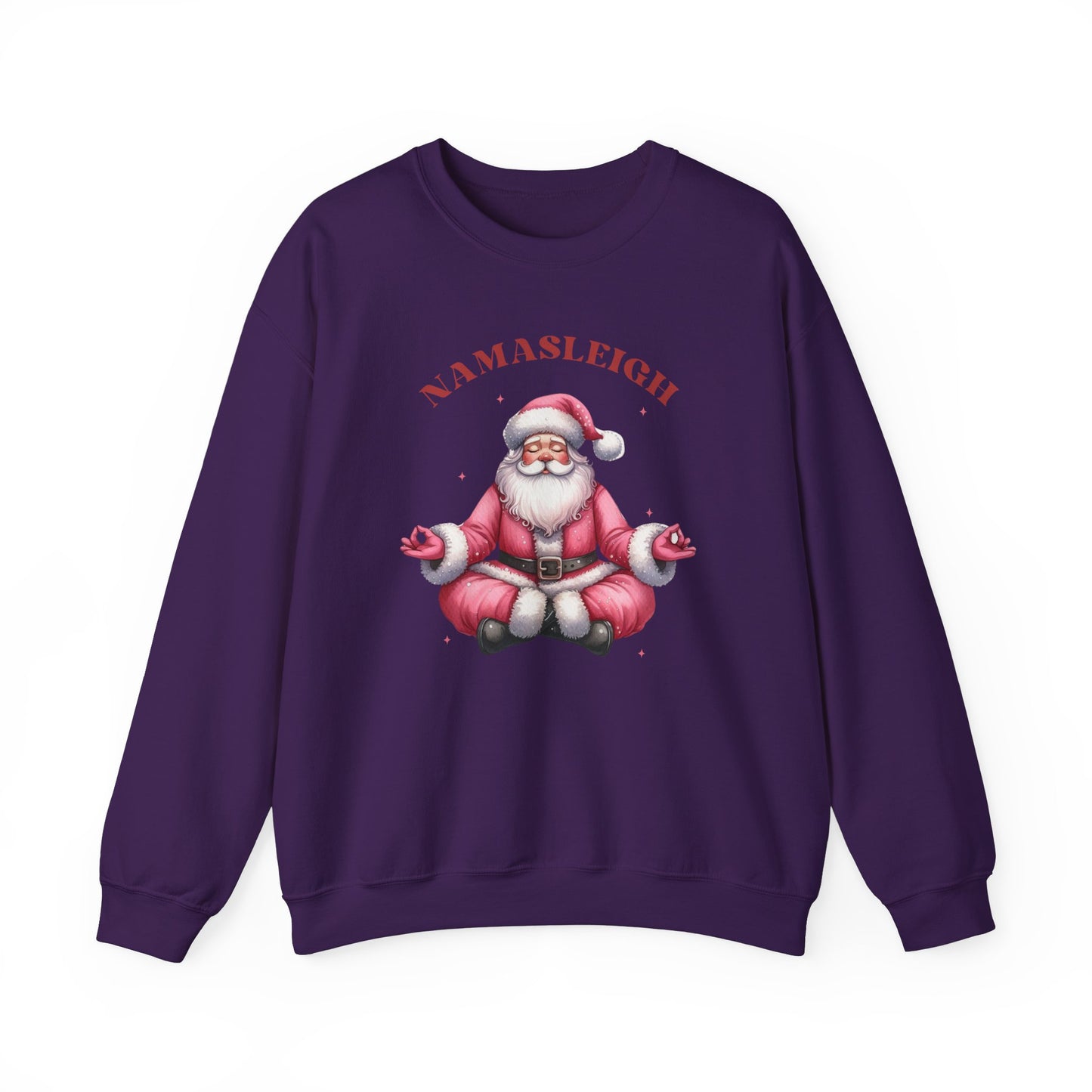 Santa Namasleigh Unisex Heavy Blend™ Crewneck Sweatshirt - size S - 3X