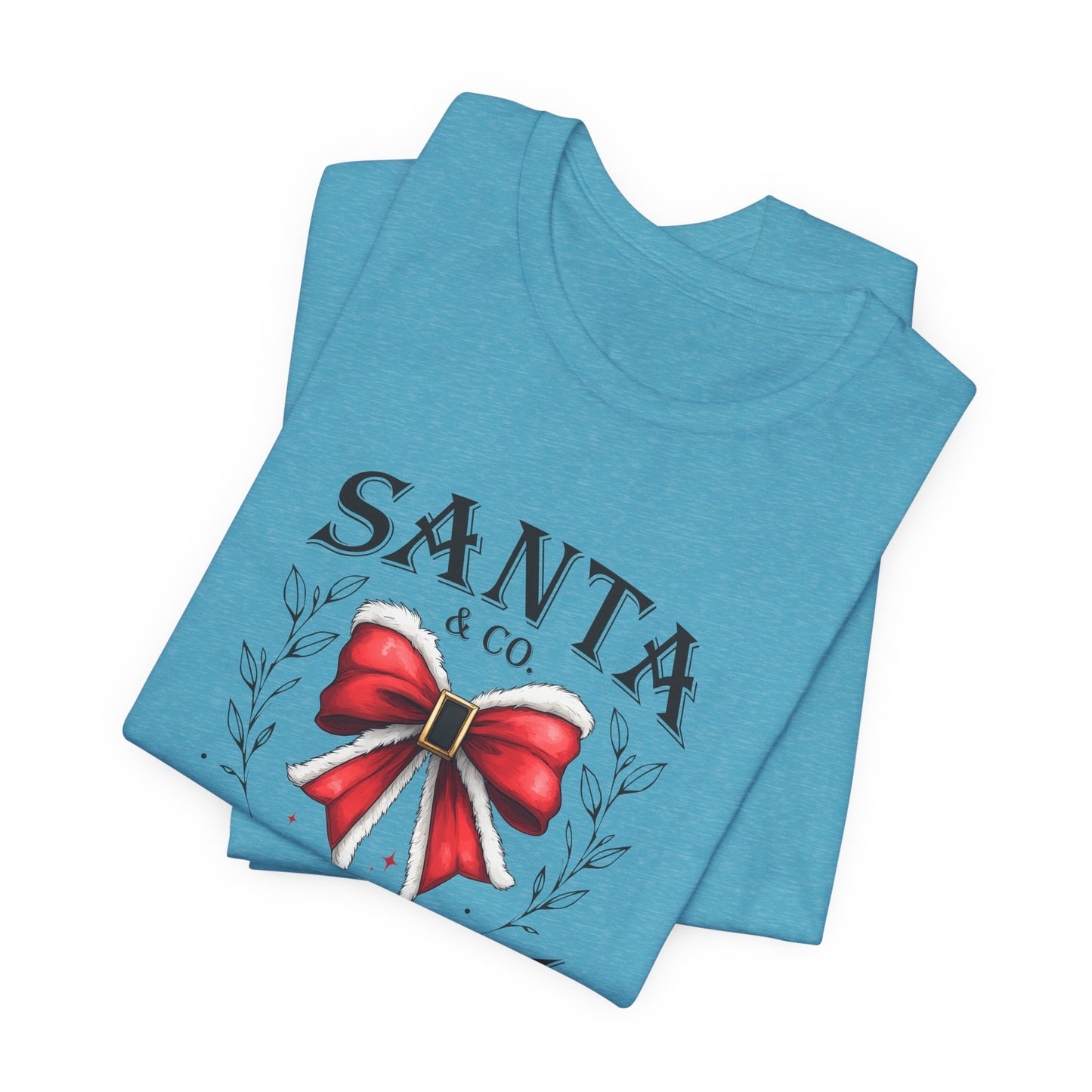 Santa and Co Merry Christmas Unisex Jersey Short Sleeve Tee - sizes S - 3X