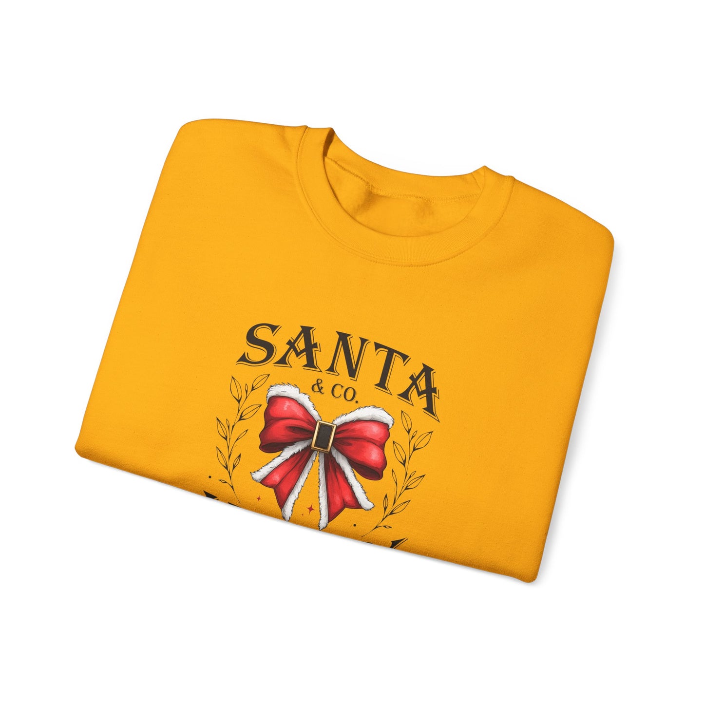Santa and Co Merry Christmas Unisex Heavy Blend™ Crewneck Sweatshirt - sizes S - 3X