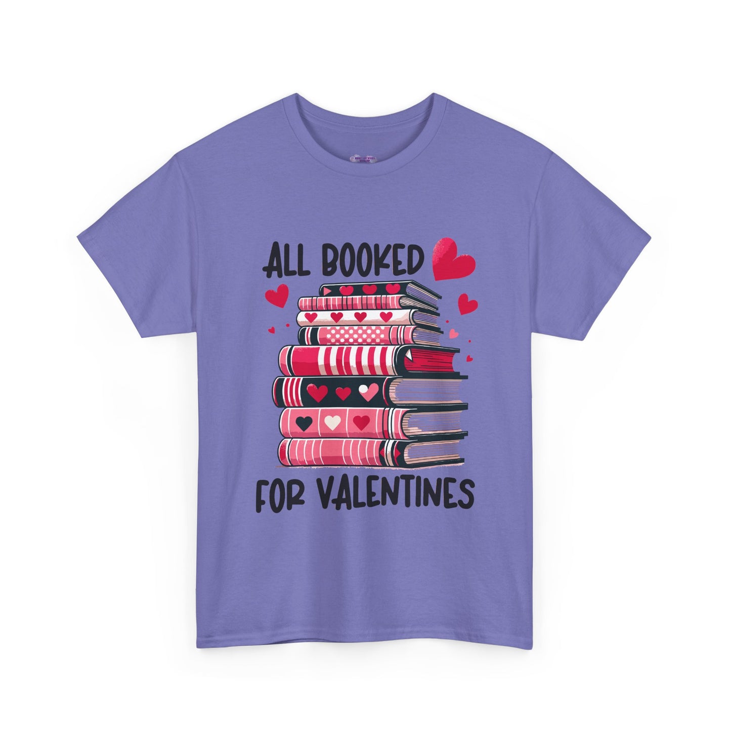 Valentine's Day Book Lover Unisex Tee - sizes S - 5X