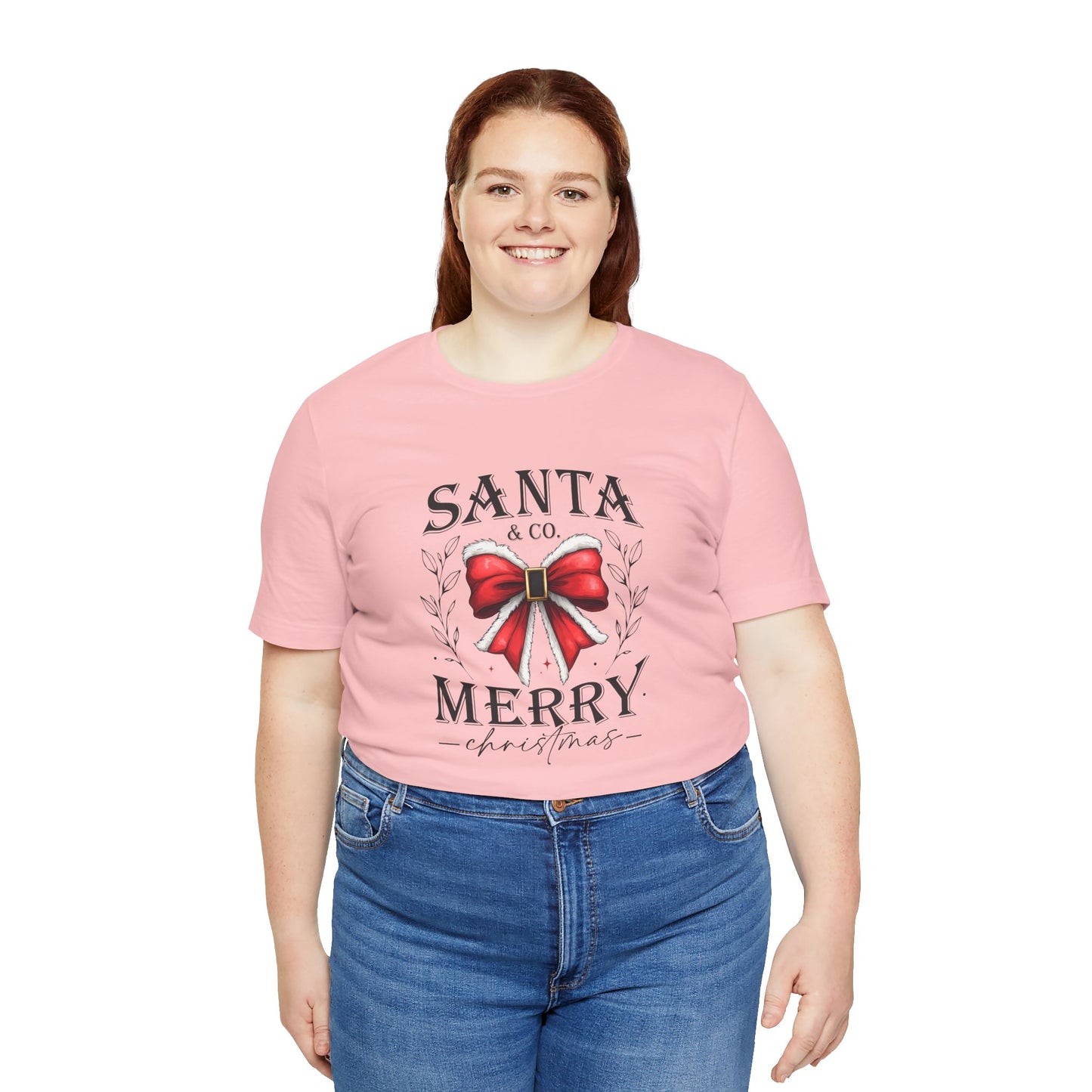 Santa and Co Merry Christmas Unisex Jersey Short Sleeve Tee - sizes S - 5X