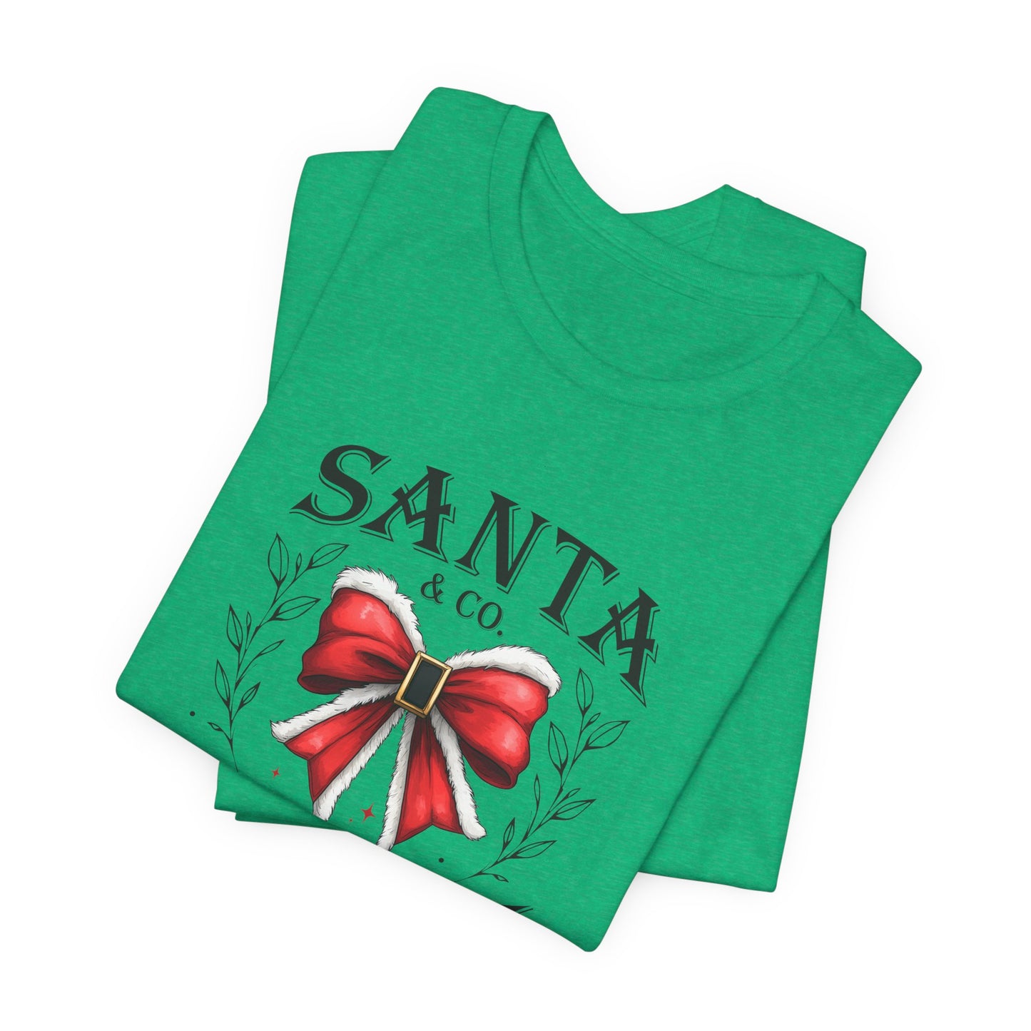 Santa and Co Merry Christmas Unisex Jersey Short Sleeve Tee - sizes S - 3X