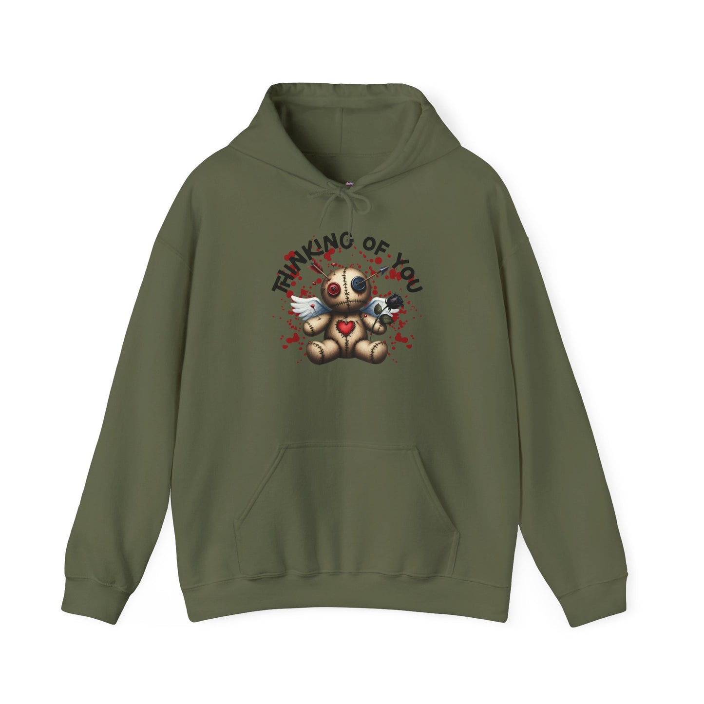 Anti-Valentine Thinking of You Unisex Heavy Blend™ Hooded Sweatshirt - S - 5X
