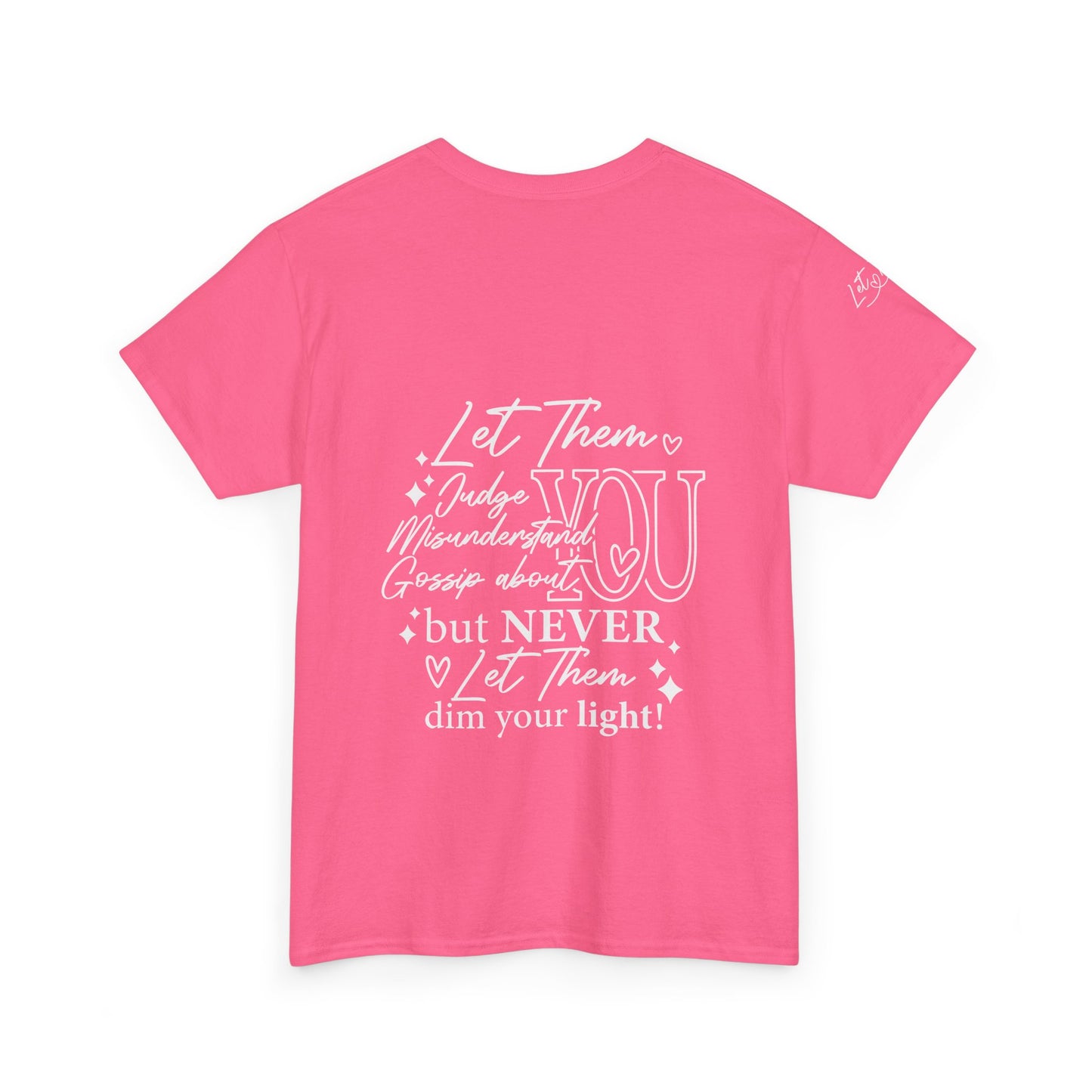 Let Them Unisex Heavy Cotton Tee