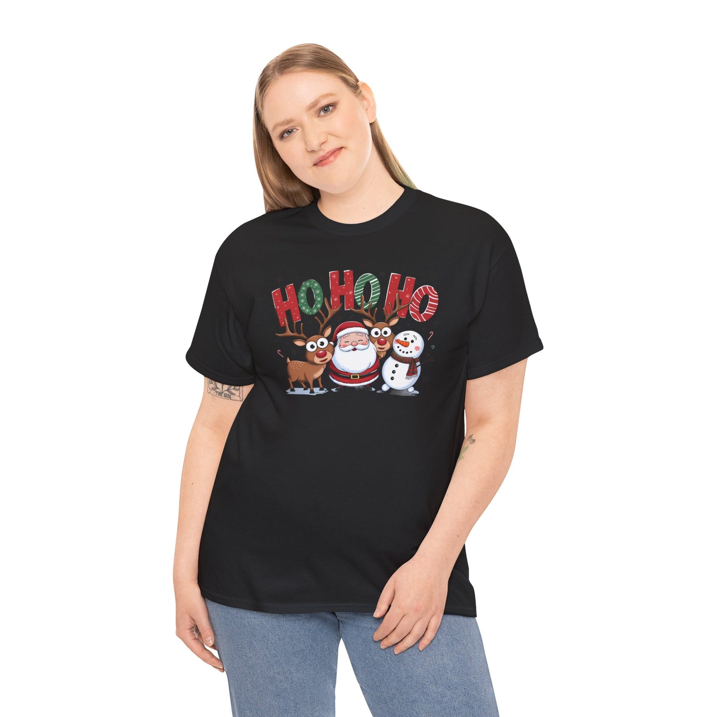 HoHoHo Unisex Heavy Cotton Tee - sizes S - 5X