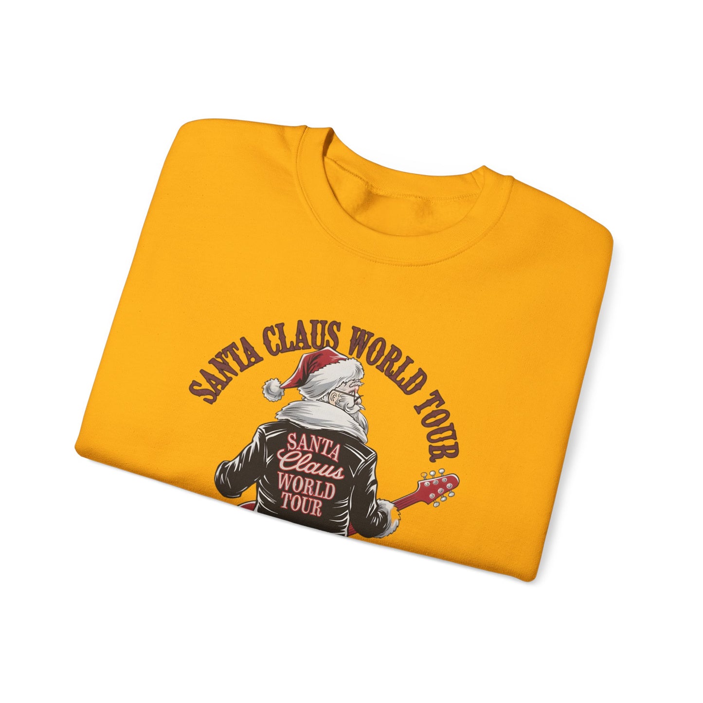 Santa Claus World Tour Unisex Heavy Blend™ Crewneck Sweatshirt - sizes S-3X