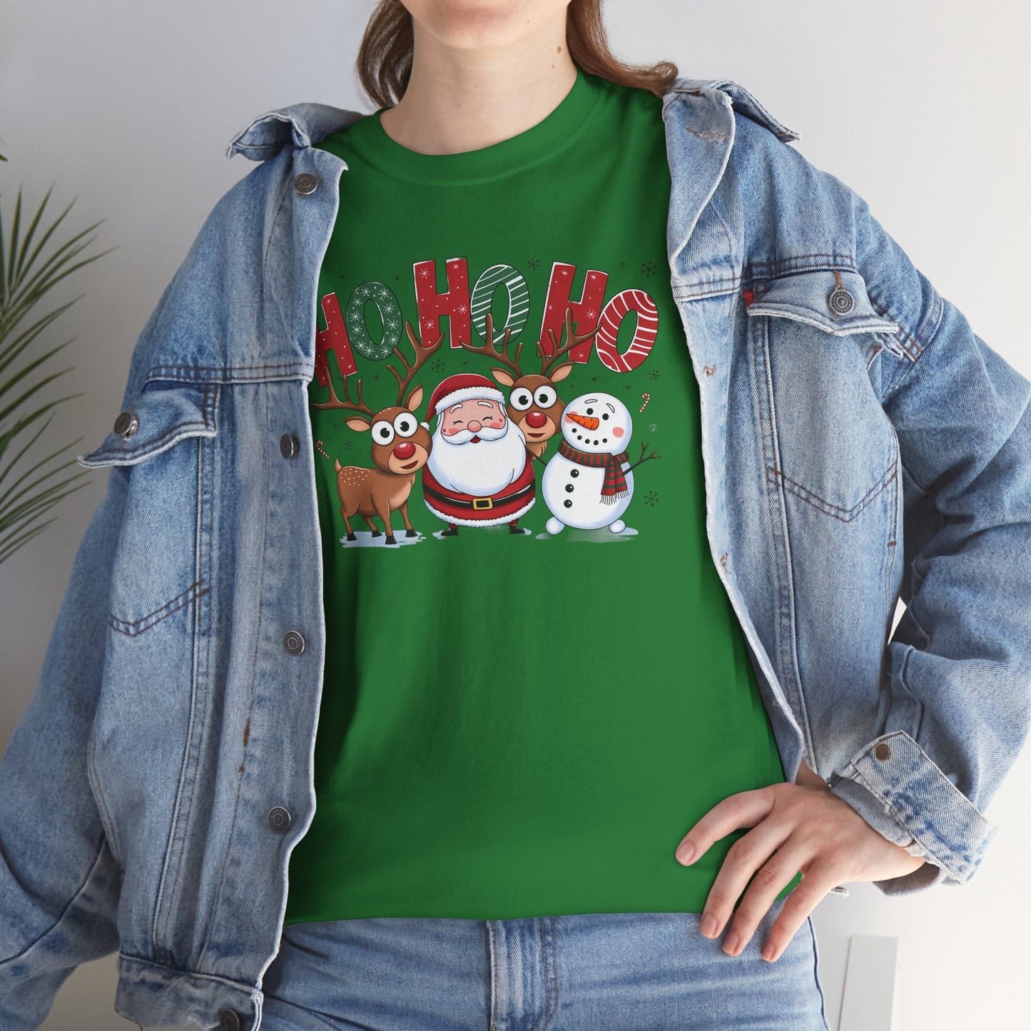 HoHoHo Unisex Heavy Cotton Tee - sizes S - 5X