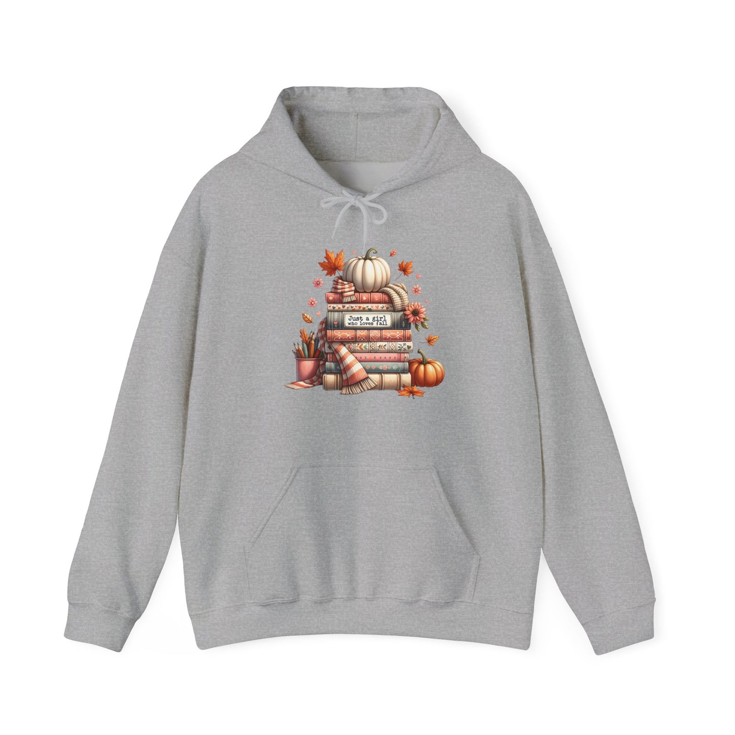 Just a Girl Who Loves Fall Unisex Heavy Blend™ Hooded Sweatshirt